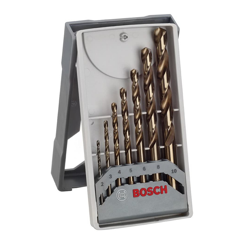 Powertools PRO Stainless Steel HSS-Co Metallbohrer-Set, 7-teilig Werkzeuge