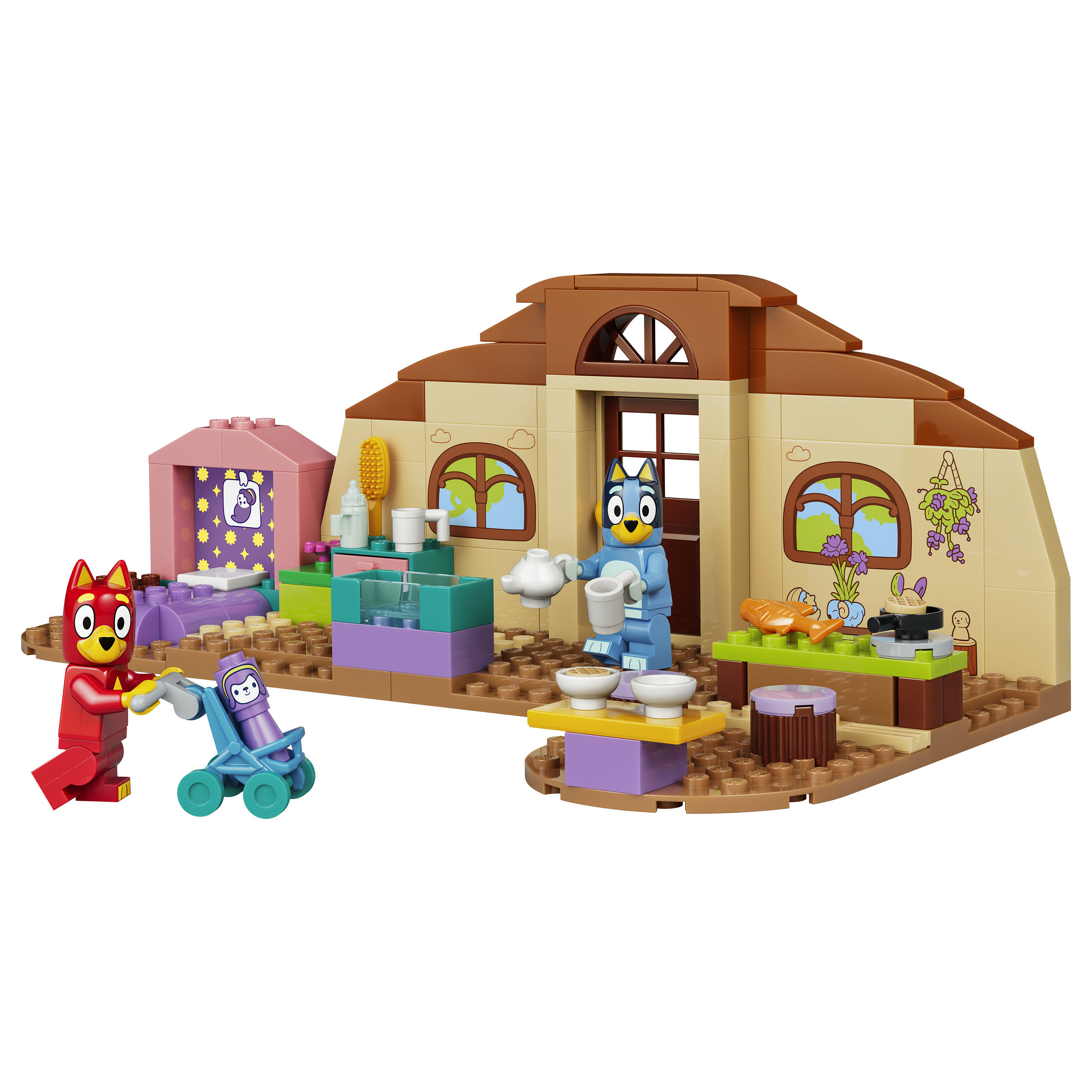 LEGO Schule mit Rusty und Bluey