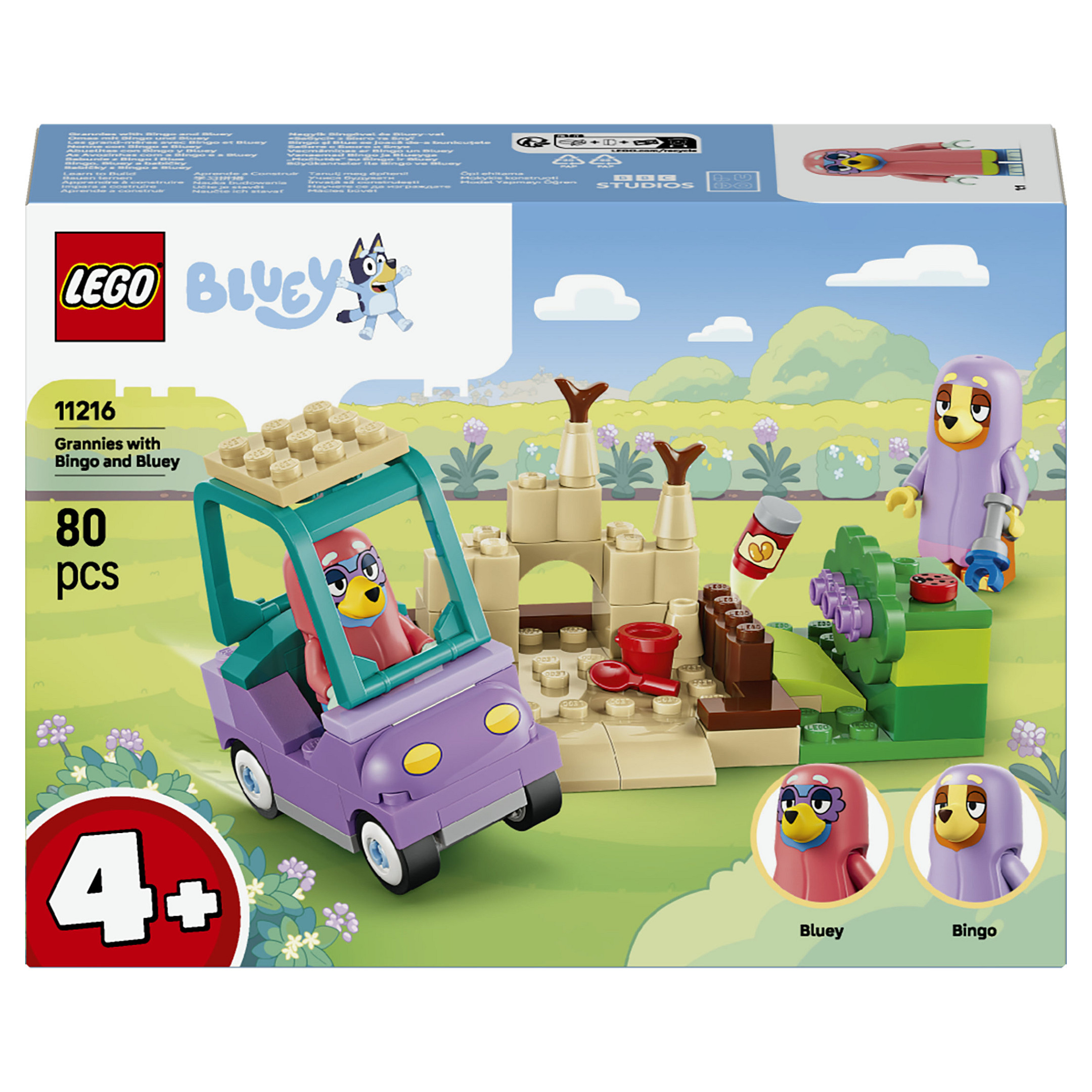 LEGO Omas mit Bingo und Bluey Spielwaren