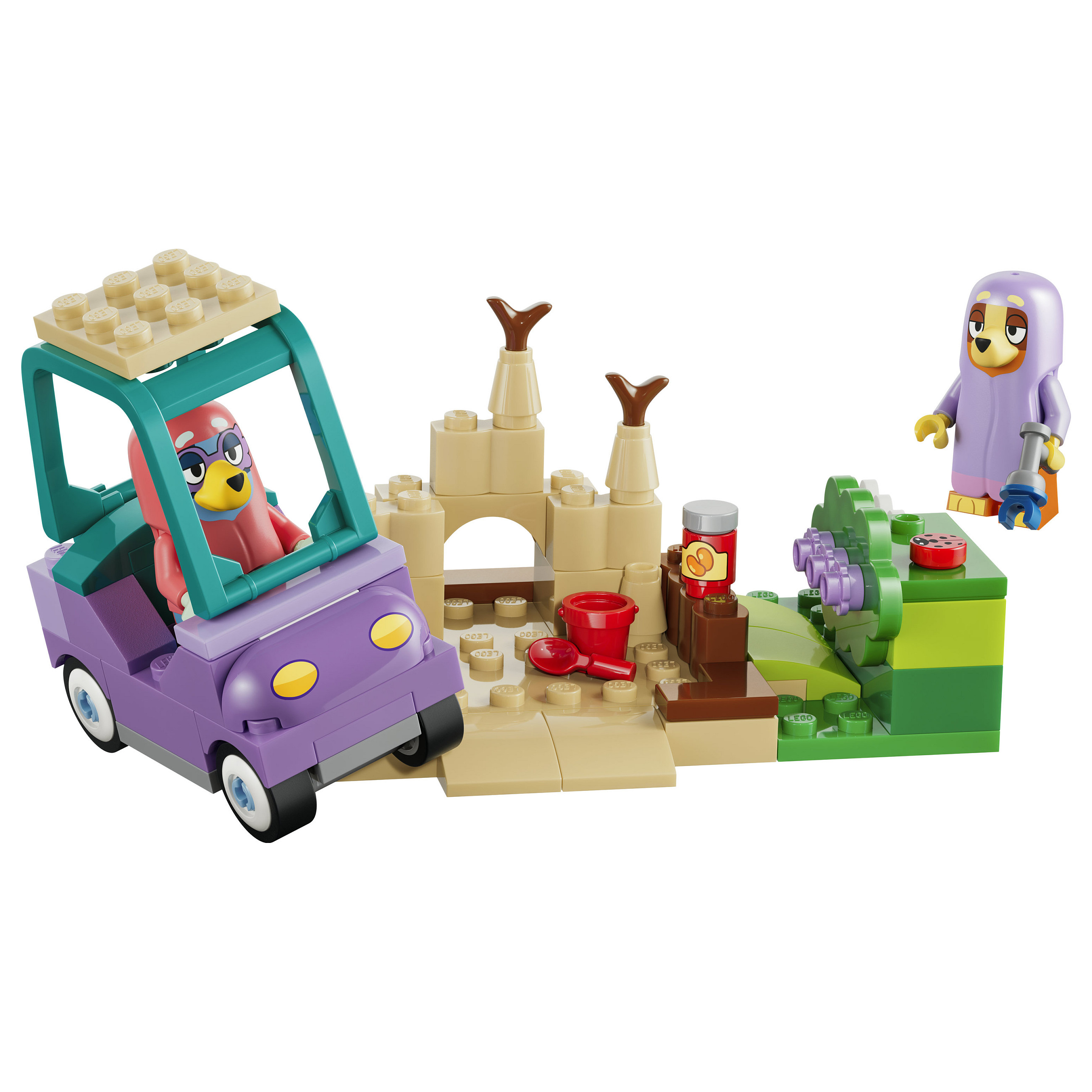 LEGO Omas mit Bingo und Bluey