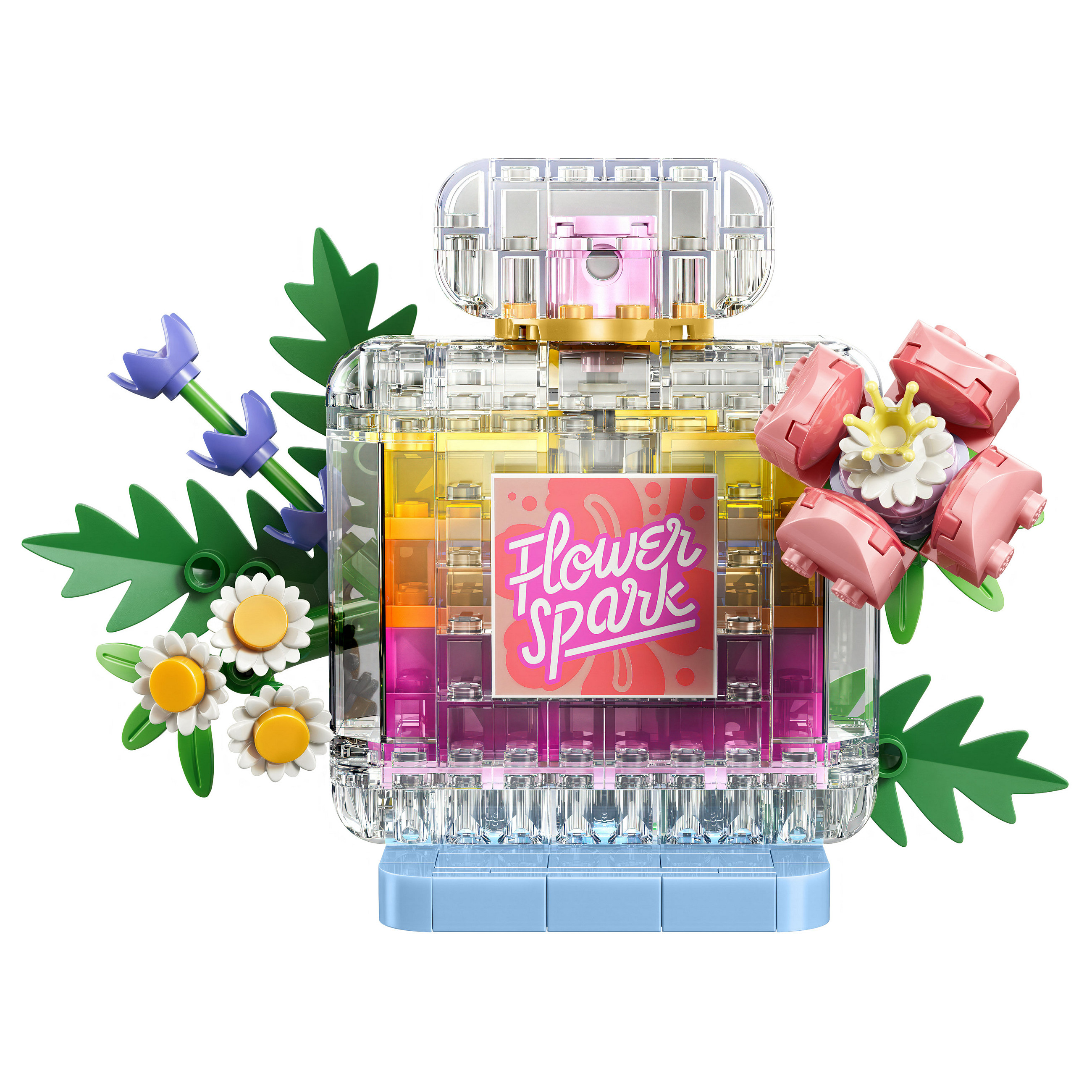 LEGO Creator Parfümflasche mit Blumendeko