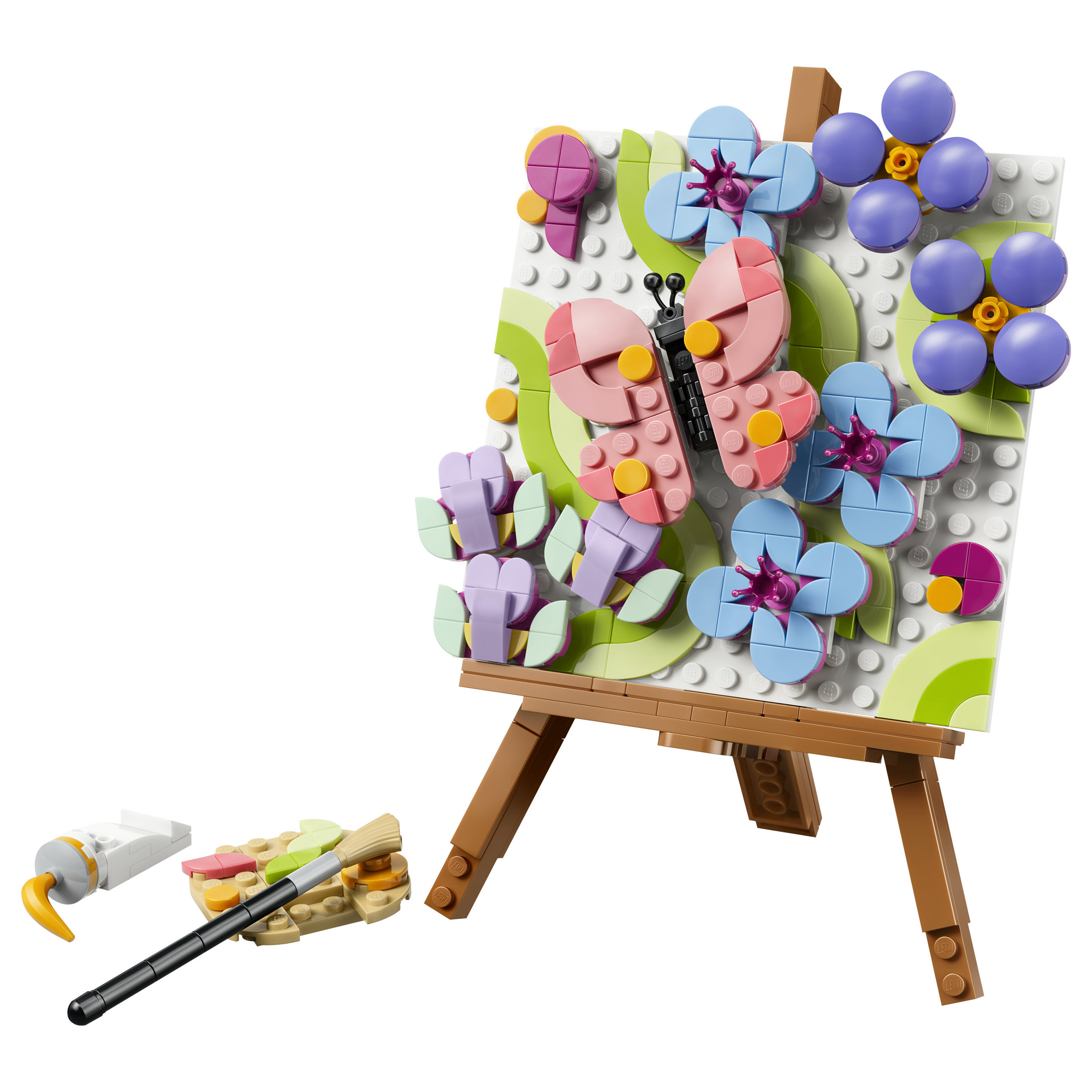 LEGO Creator Deko-Blumengemälde