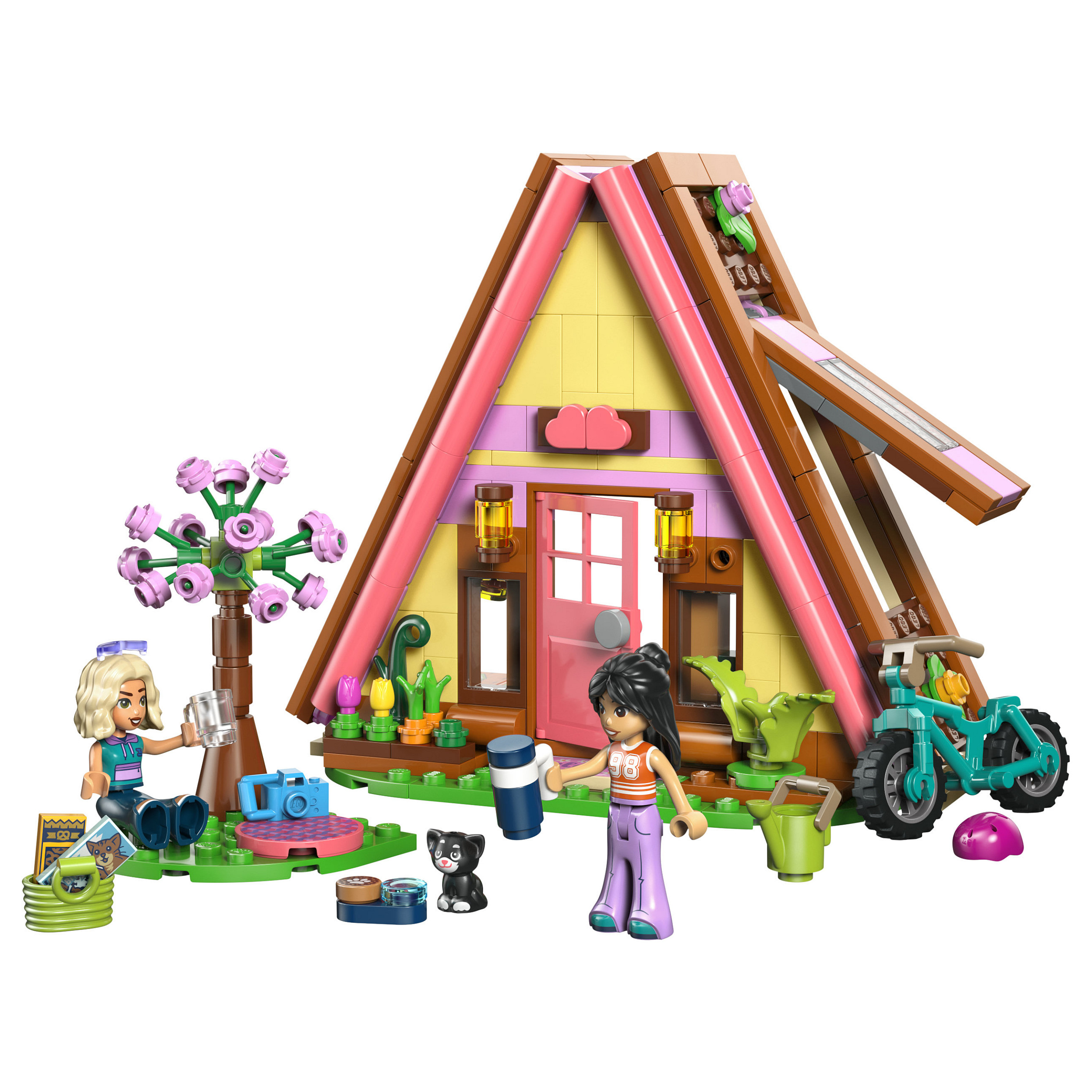 LEGO Friends Glampinghütte in freier Natur