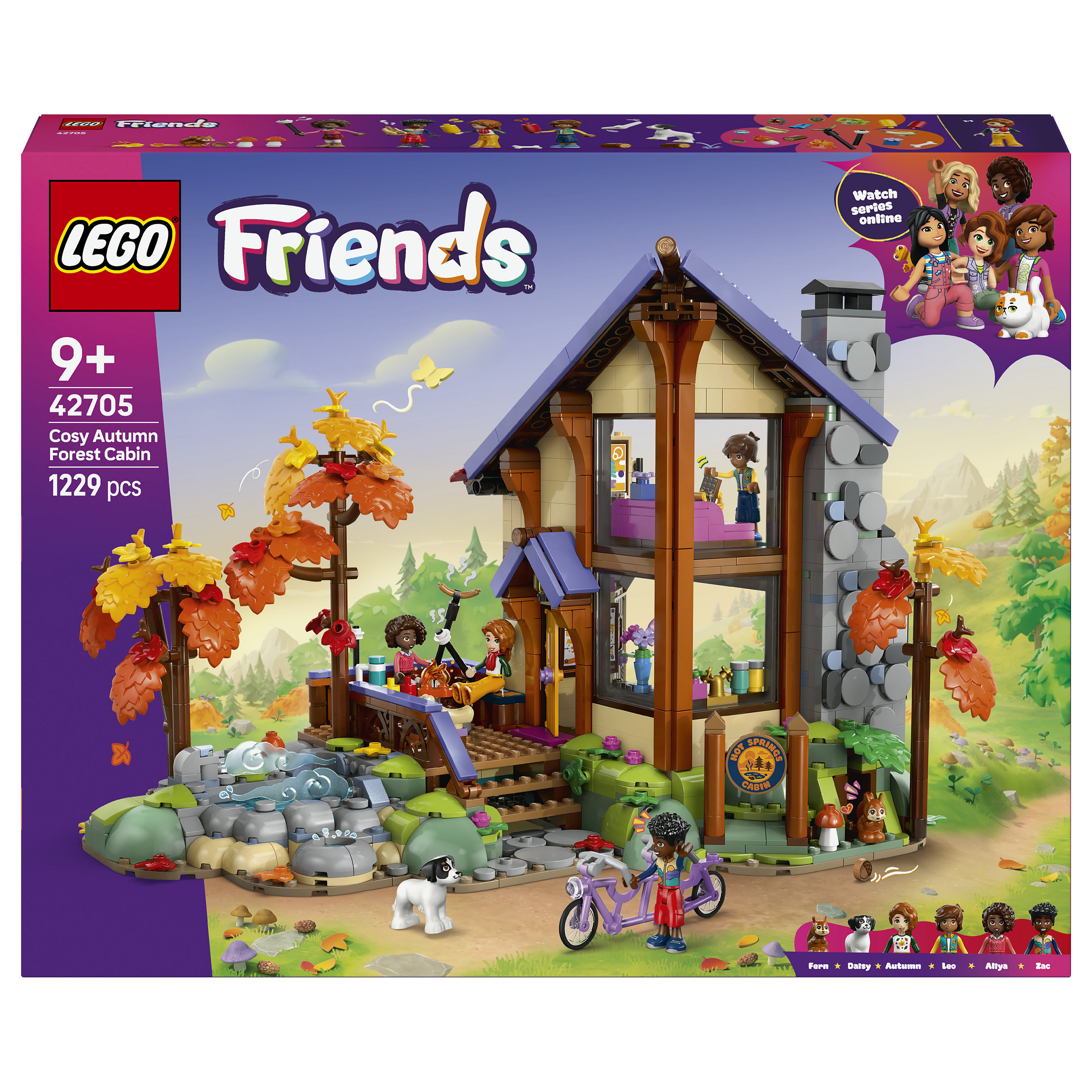 LEGO Friends Gemütliche Hütte im Herbstwald Spielwaren
