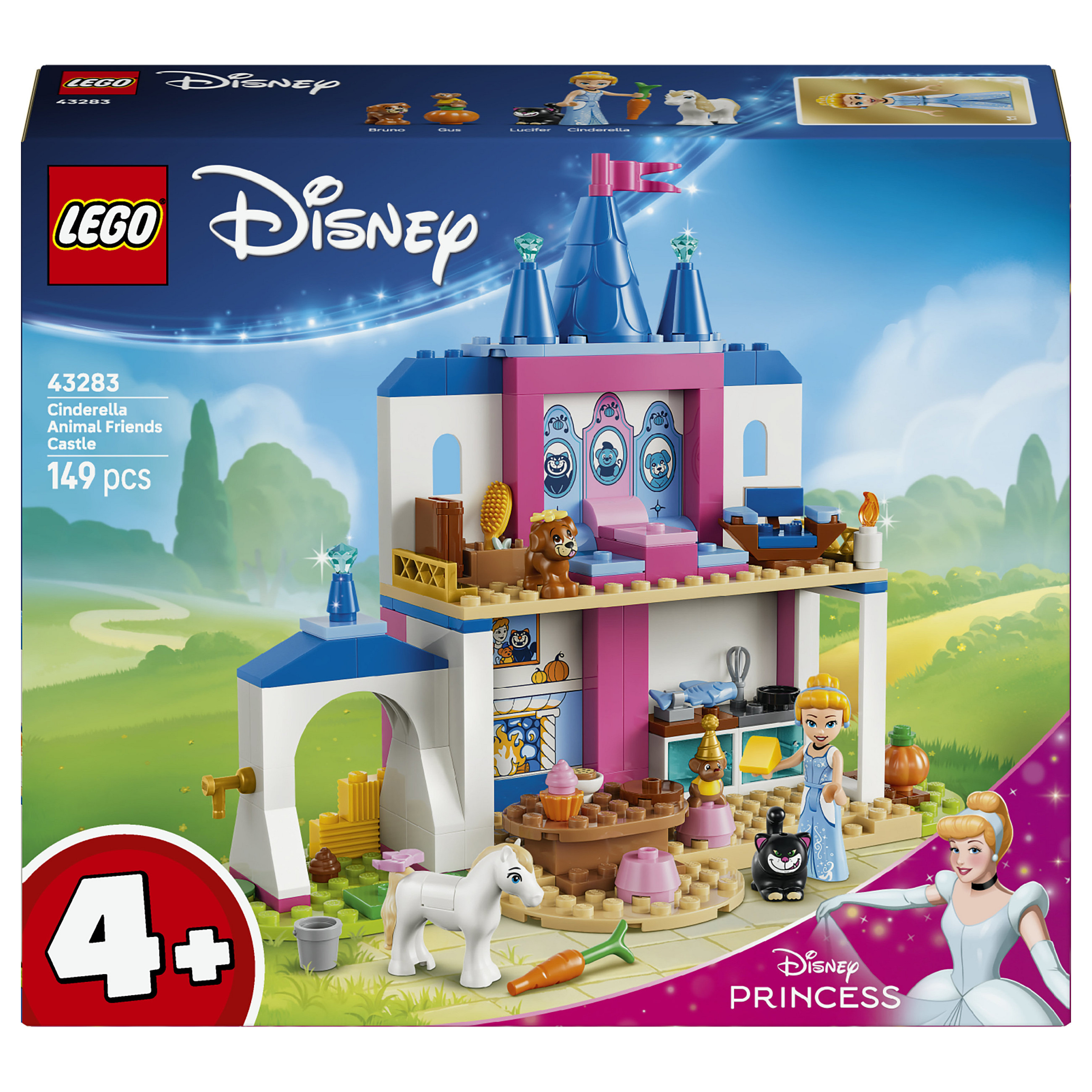 LEGO Disney Princess Cinderellas Tierpalast Spielwaren
