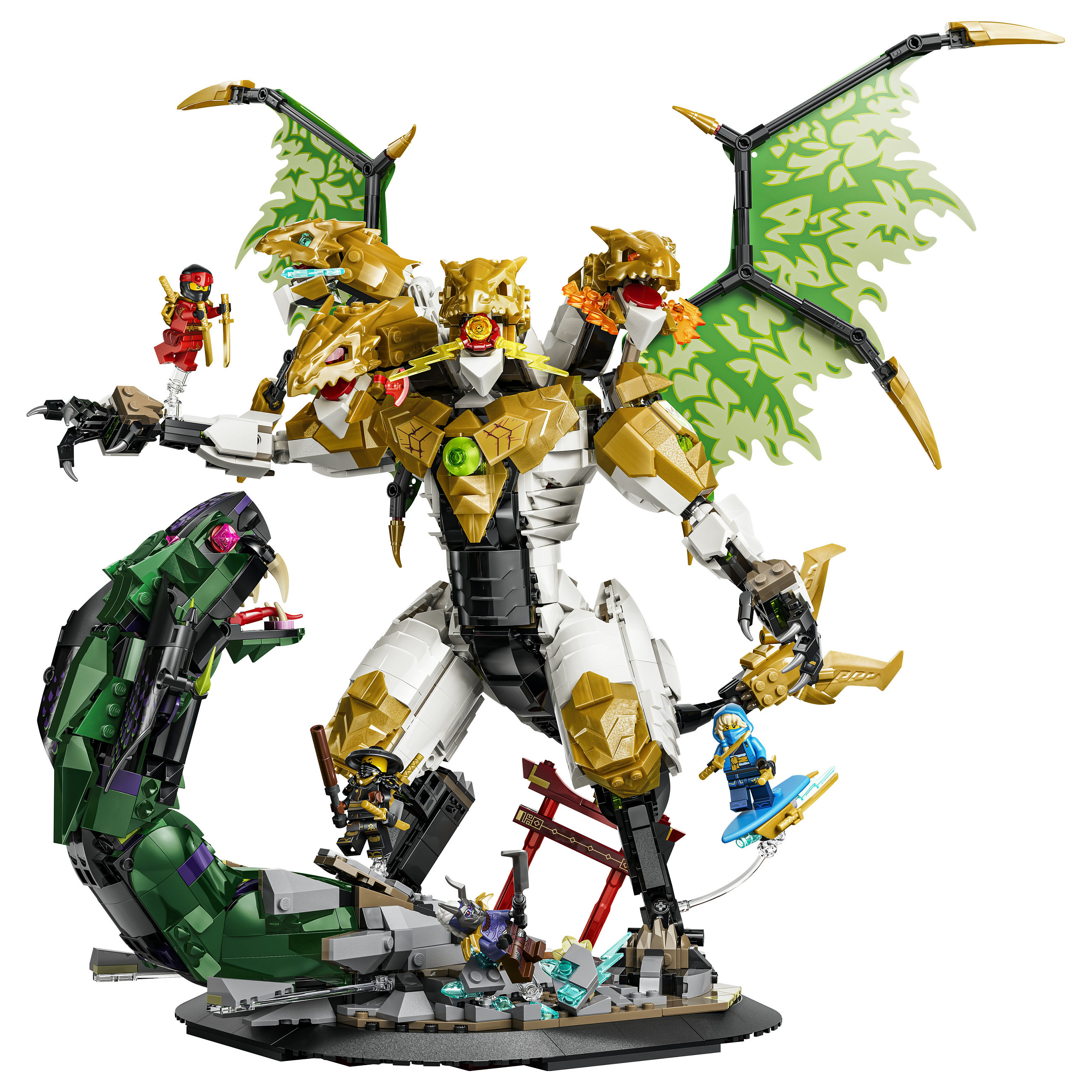 LEGO NINJAGO Duell mit dem Ultradrachen