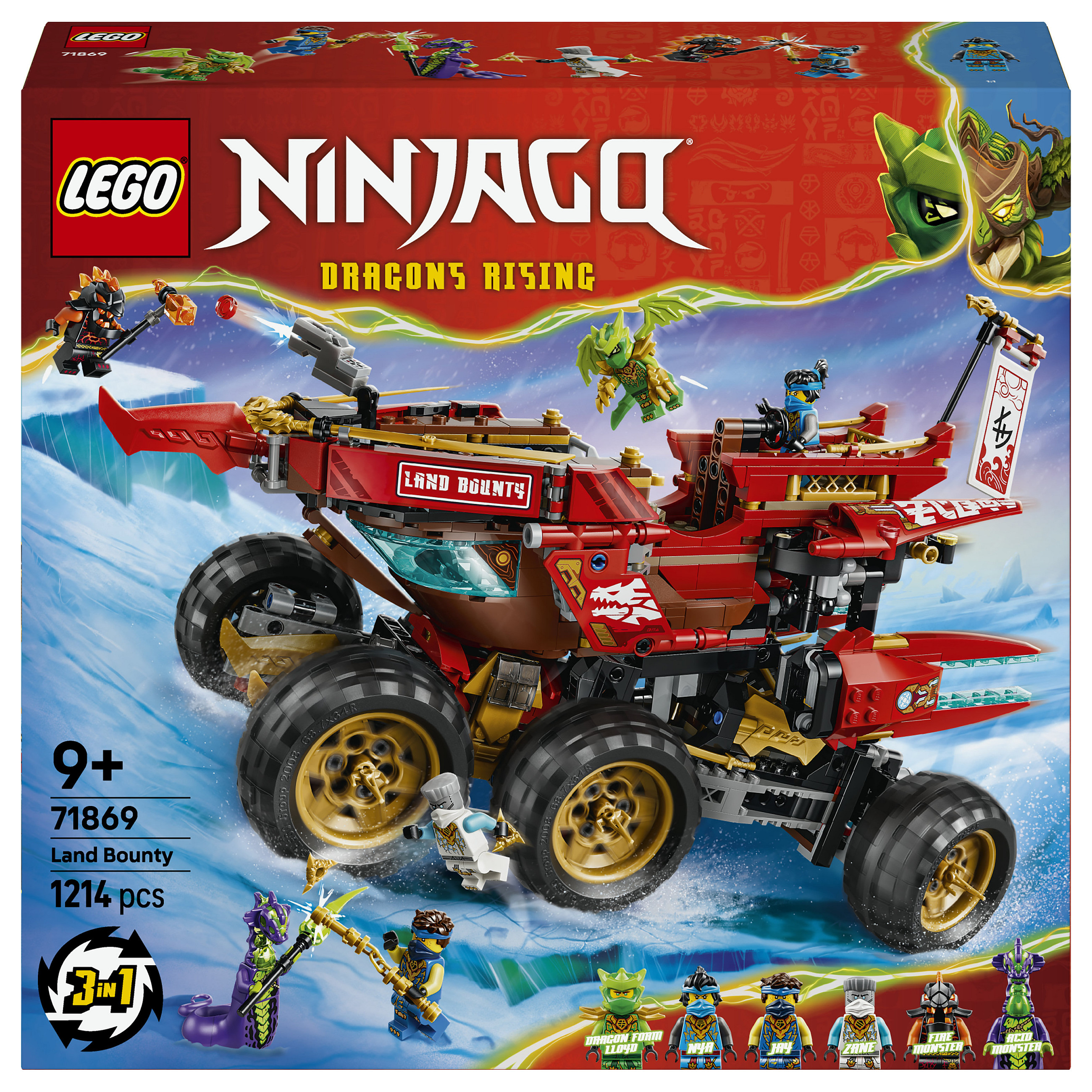 LEGO NINJAGO Wüstensegler Spielwaren