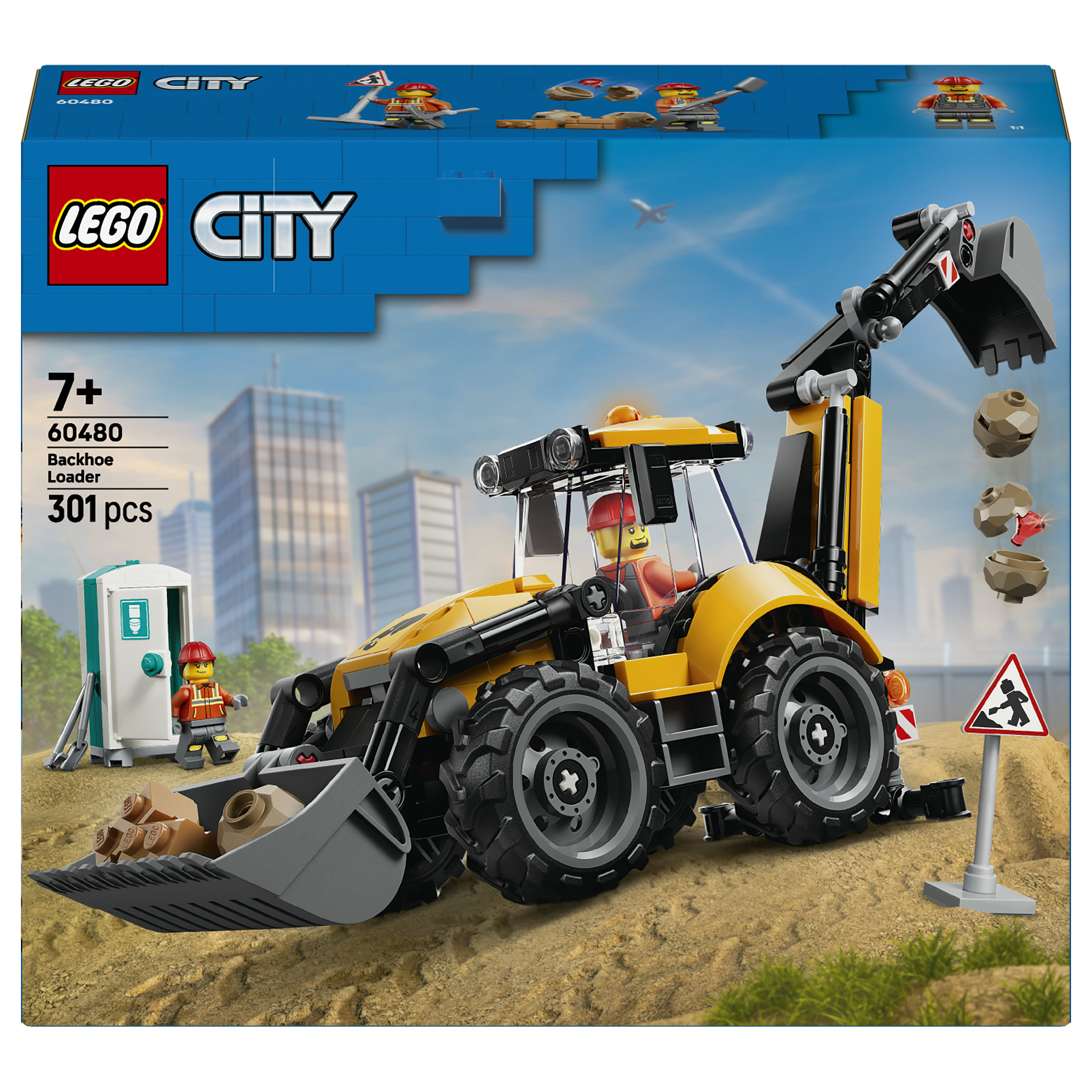 LEGO City Gelber Baggerlader Spielwaren
