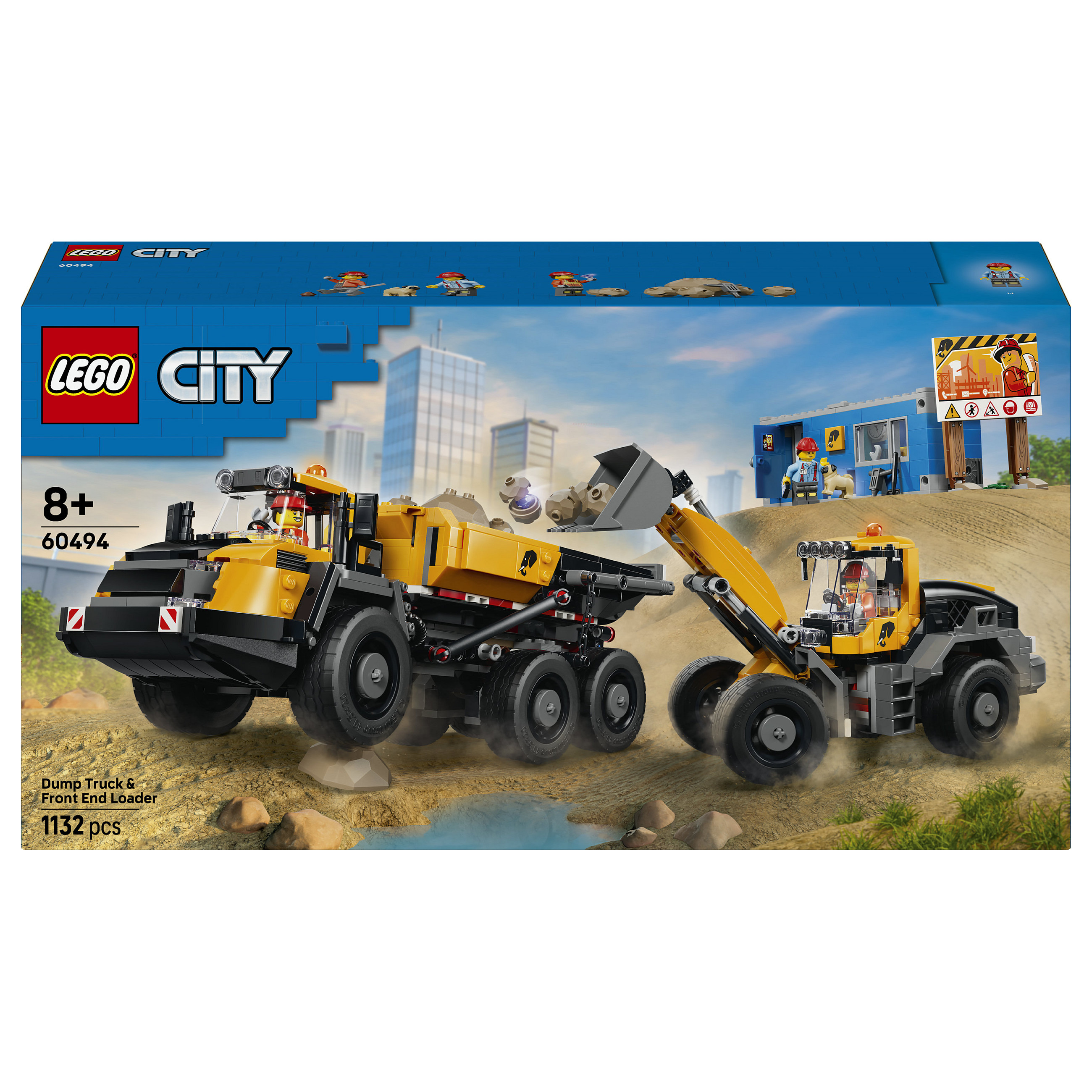 LEGO City Kipplaster und Schaufellader Spielwaren