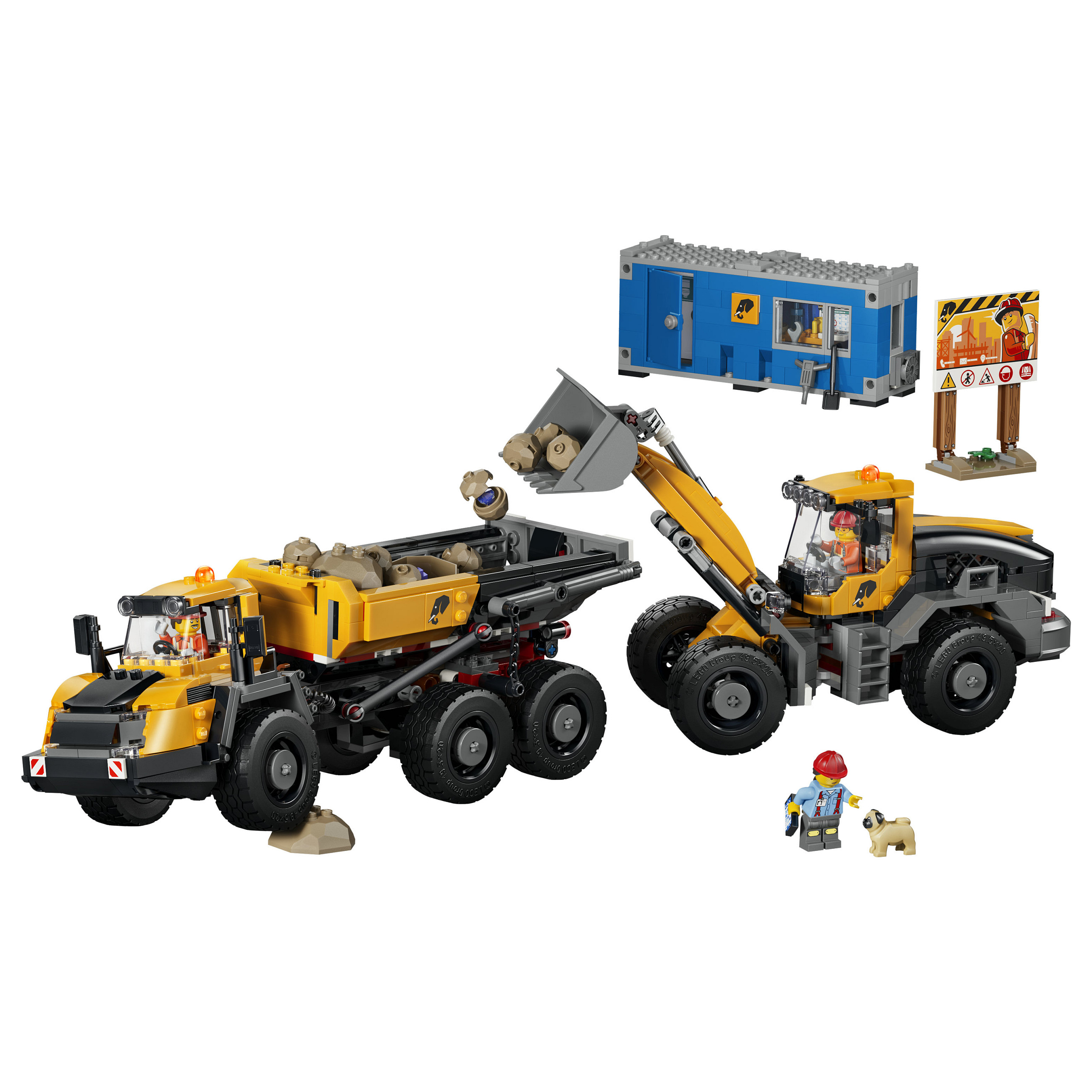 LEGO City Kipplaster und Schaufellader