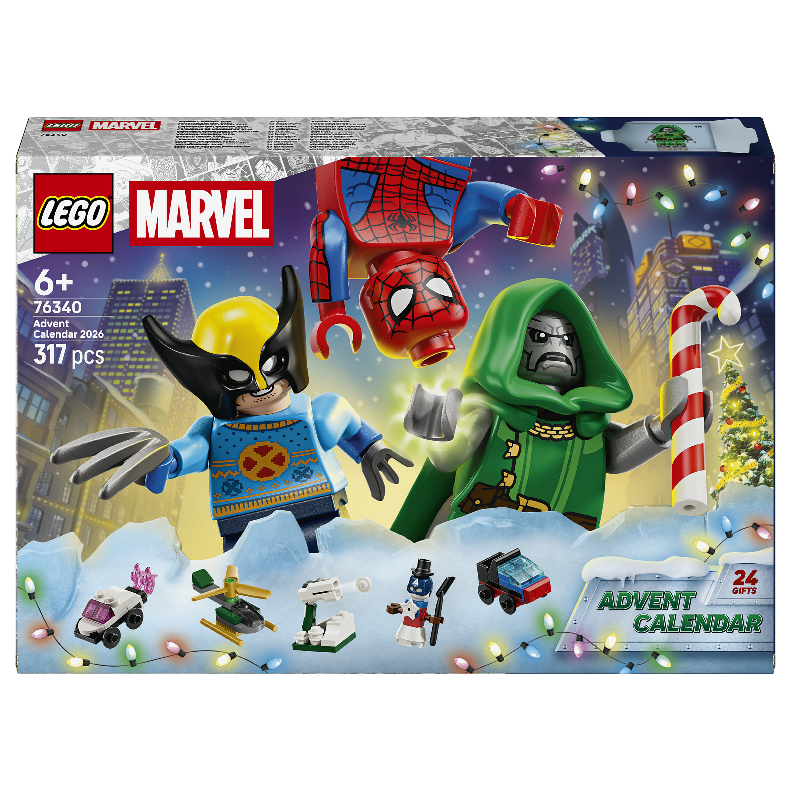 76340 Marvel Super Heroes Adventskalender 2026 Spielwaren