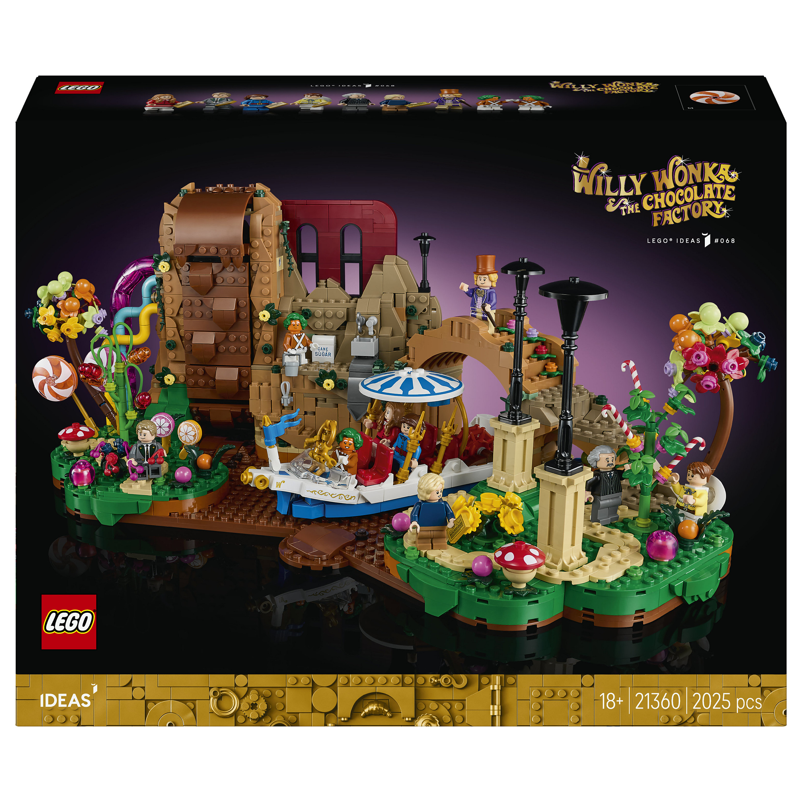 LEGO Ideas Willy Wonka & the Chocolate Factory Spielwaren