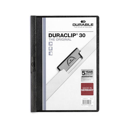 Klemmhefter Duraclip DIN A4 schwarz