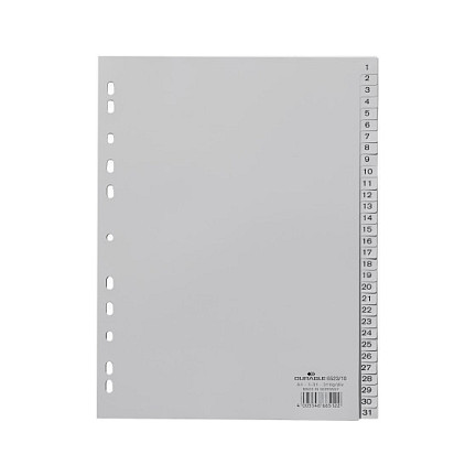 Durable 652310 tab index Büro-Ausstattung