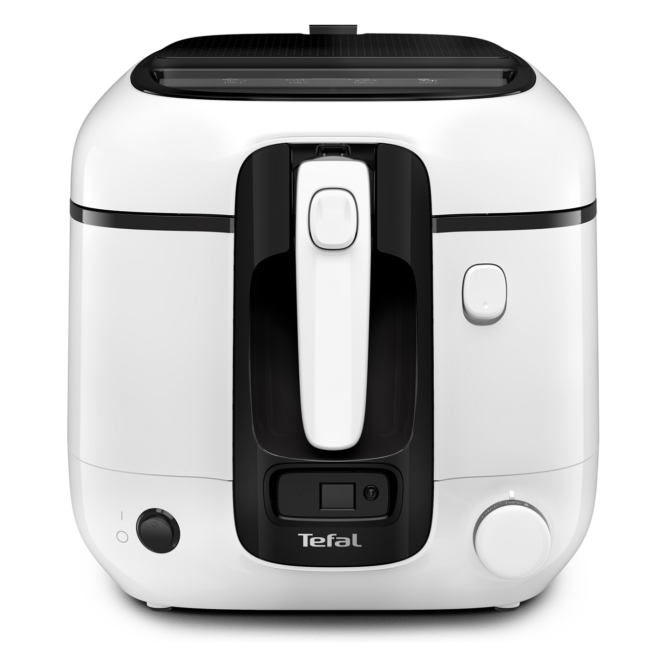Fritteuse Super Uno FR3140 (wei/schwarz, 1.800 Watt, lbehlter 2,2 Liter, Timer)