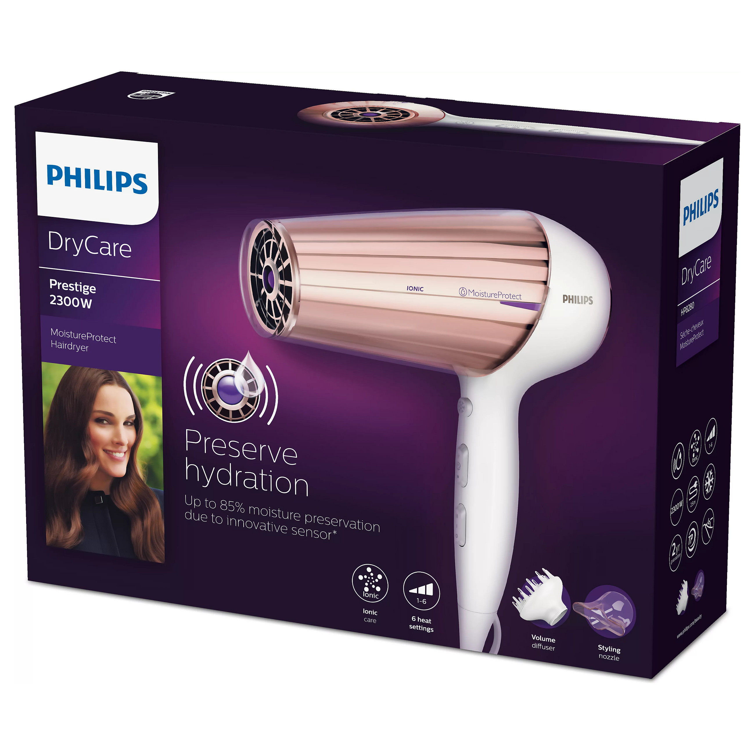 Philips MoistureProtect HP8280/00 hair dryer