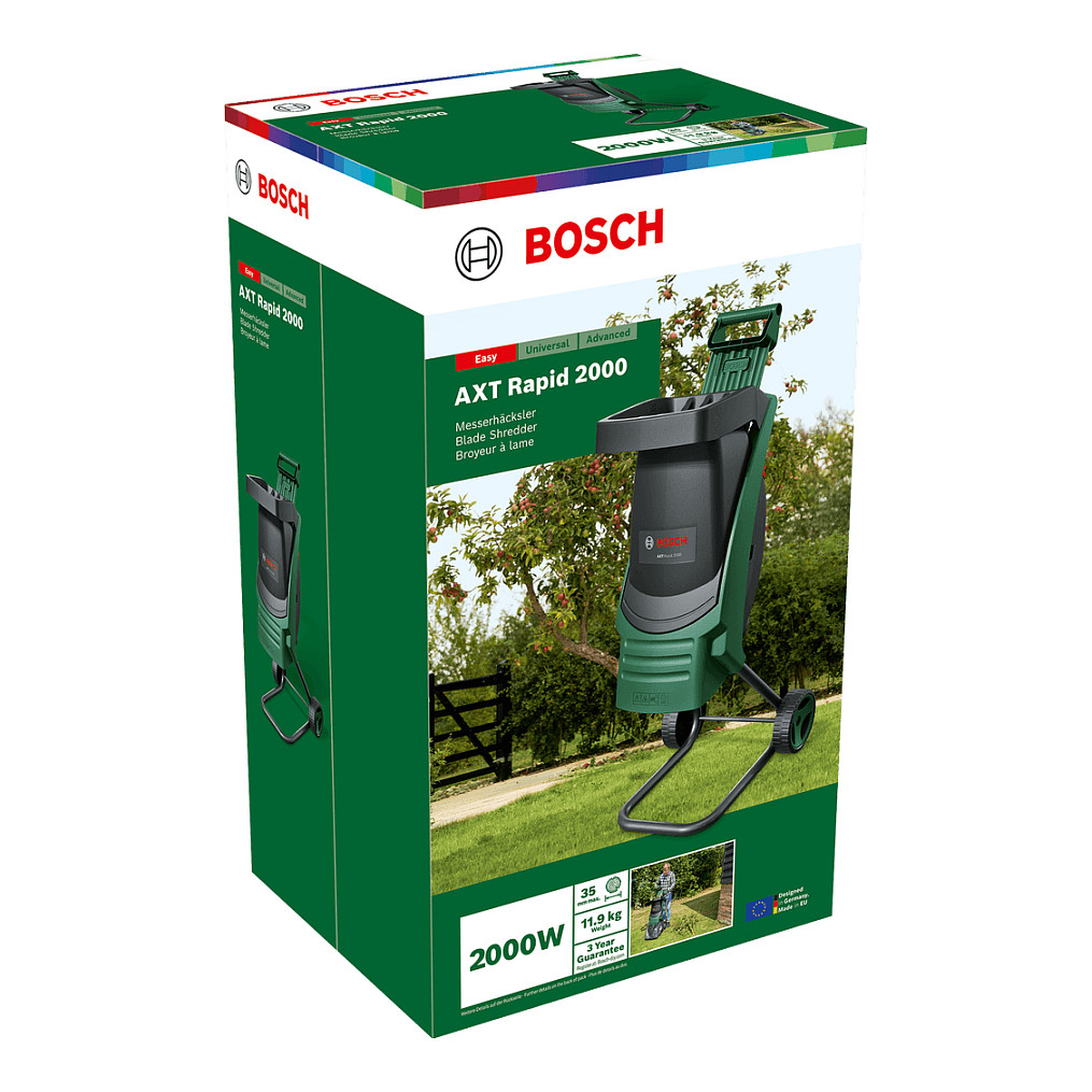 Bosch AXT RAPID 2000 garden shredder