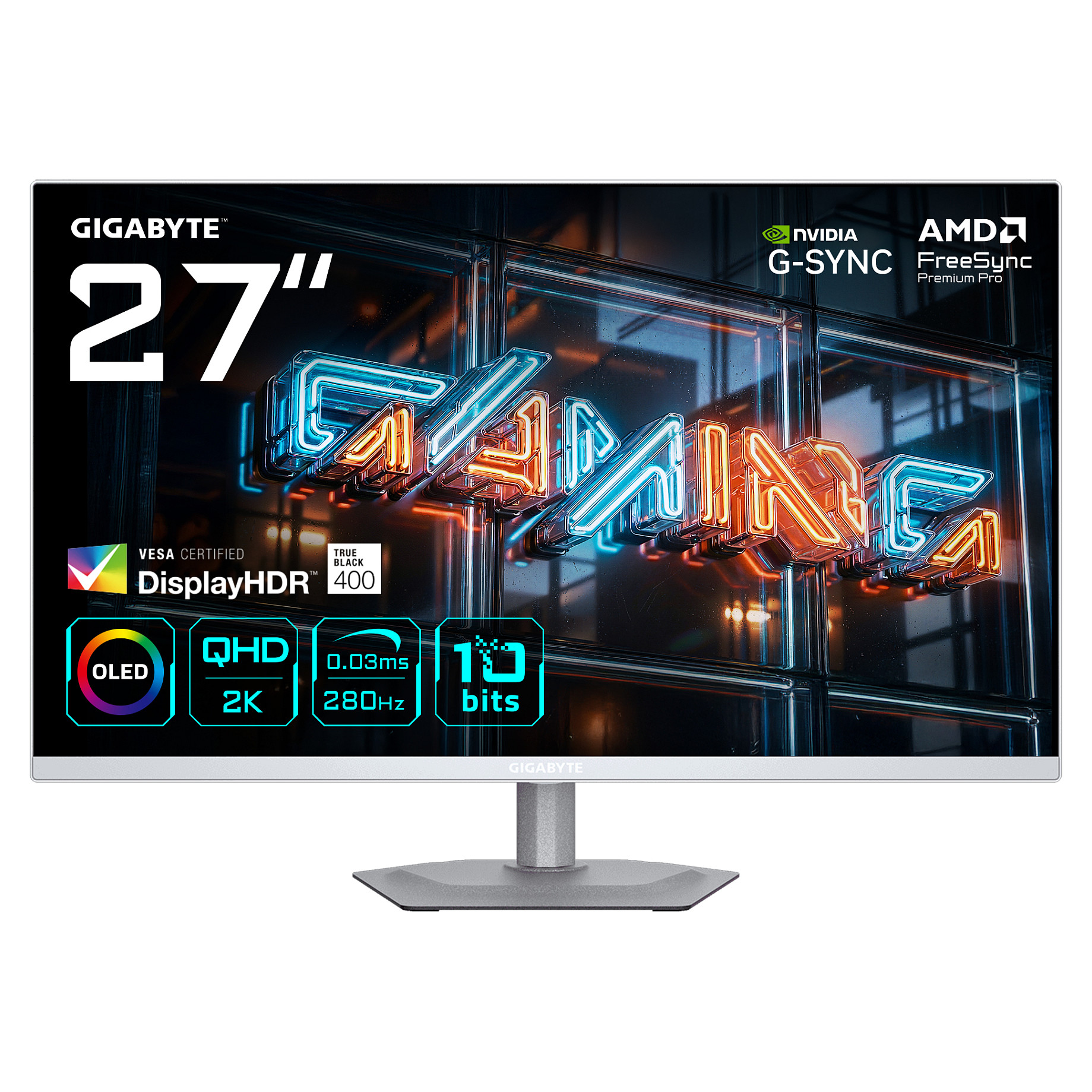 GIGABYTE MO27Q2A ICE 68,58cm QDOLED Mntr