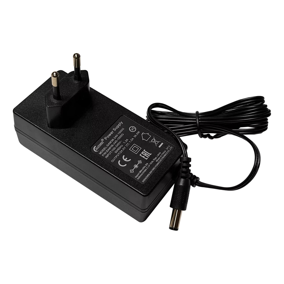 Mikrotik SAW36-240-1500 power adapter/inverter Netzwerkartikel
