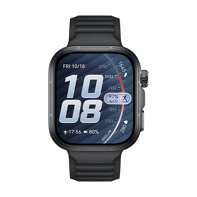 Huawei WATCH Fit 5 Pro Bluetooth GPS NFC 44,5mm AMOLED Noir Résistant eau 5ATM