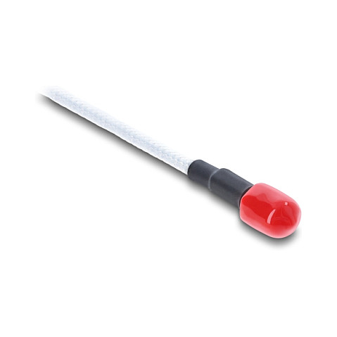 Delock Staubschutz für SMA Stecker 10 Stück Silikon rot