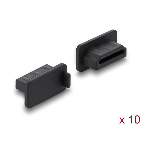 DeLOCK 87465 port dust cover Netzwerk- und Serverschränke