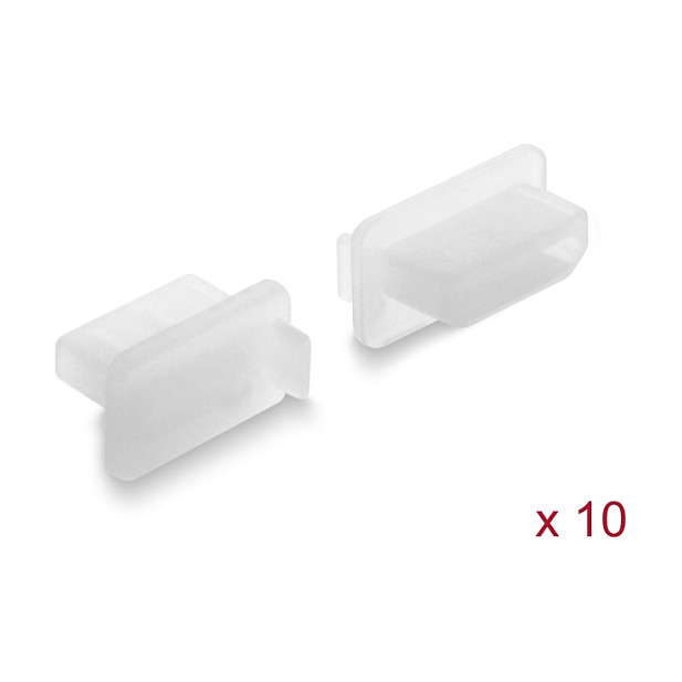DeLOCK 87423 port dust cover Netzwerk- und Serverschränke
