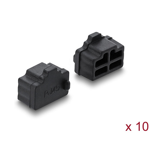 DeLOCK 87547 port dust cover Netzwerk- und Serverschränke