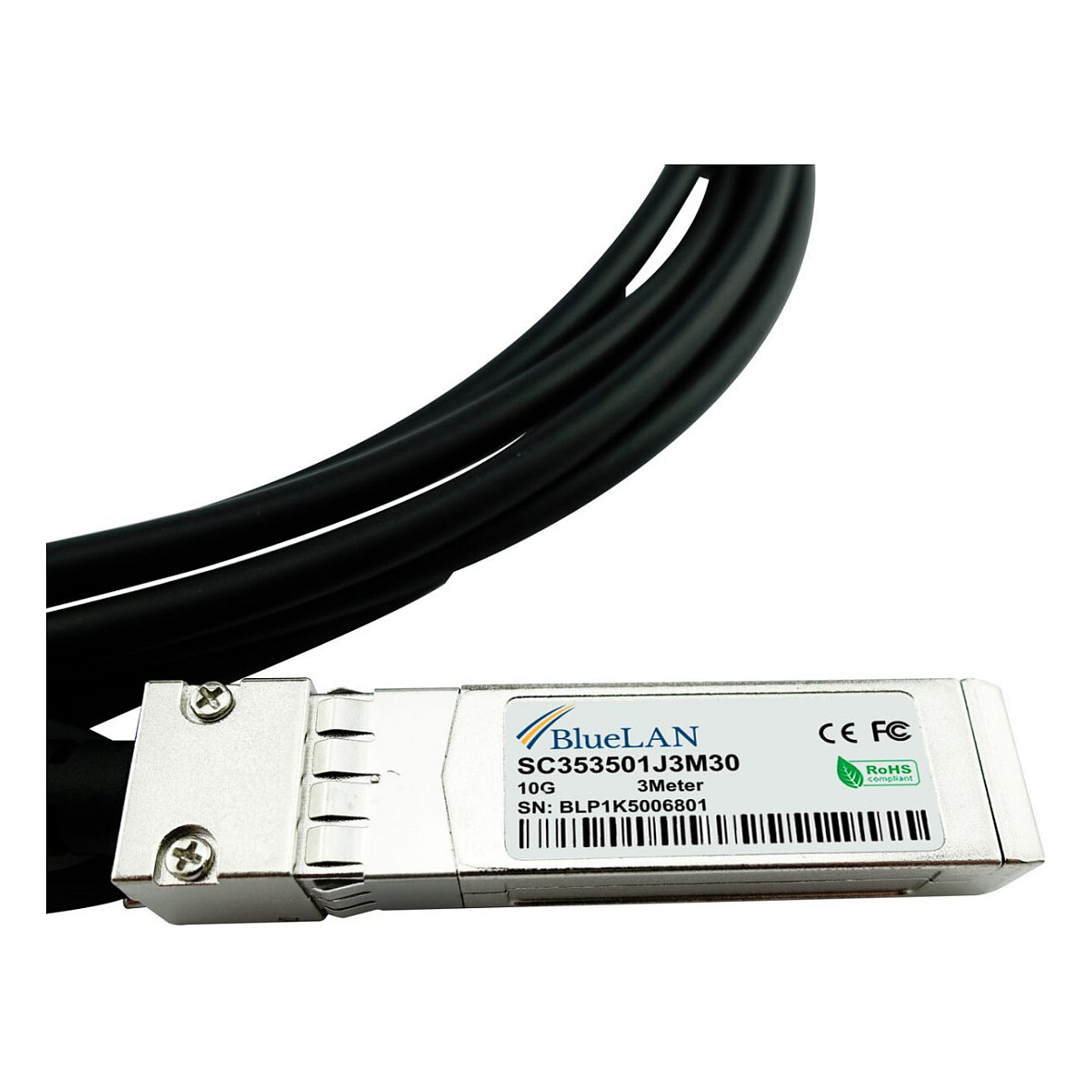 BlueOptics SFP-10G-DAC1M-BL InfiniBand/fibre optic cable