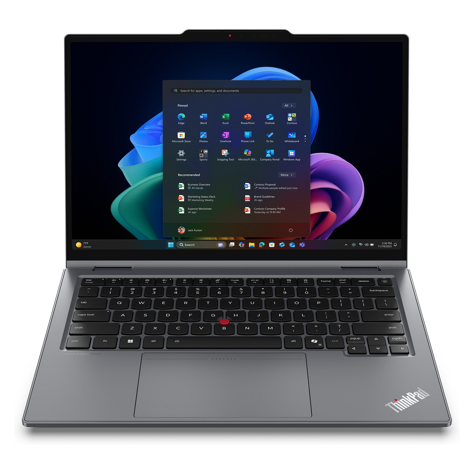 Lenovo ThinkPad X1 2-in-1 Gen 11 Aura Edition Copilot+ PC