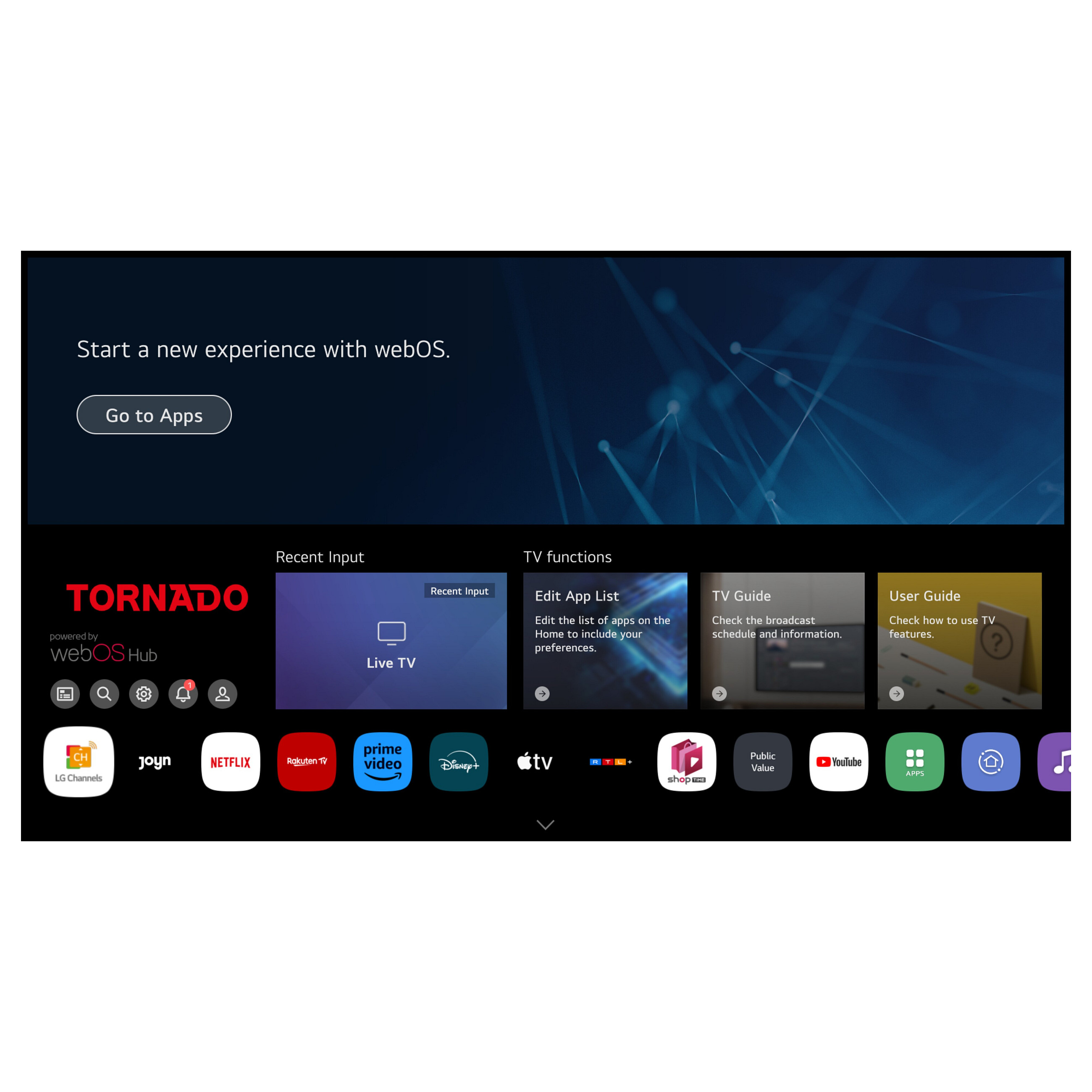 TORNADO 50US4301X TV