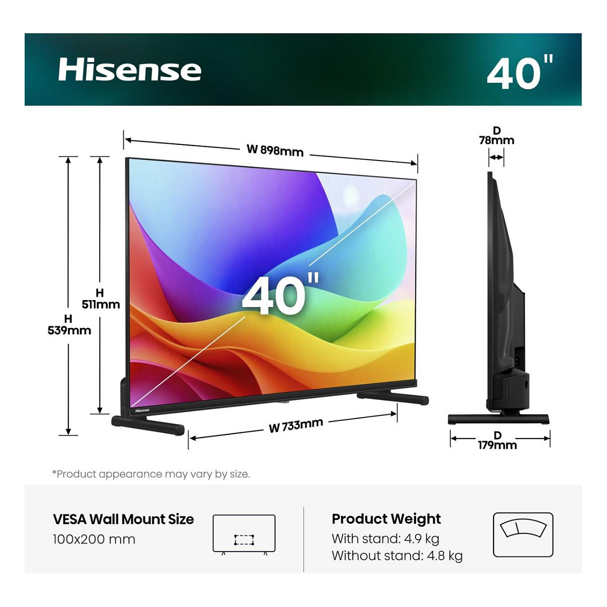 Hisense 40A59S