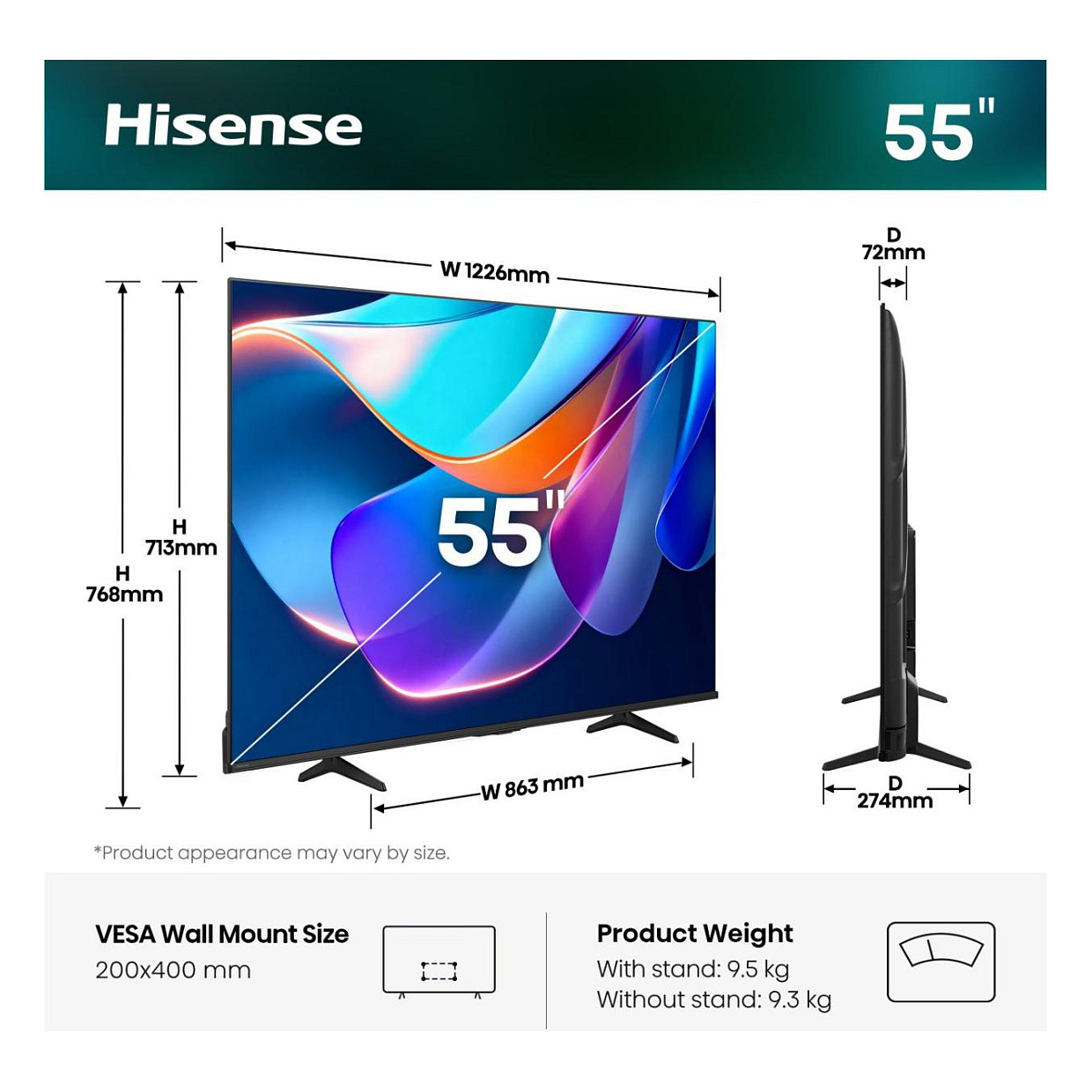 Hisense 55A6S
