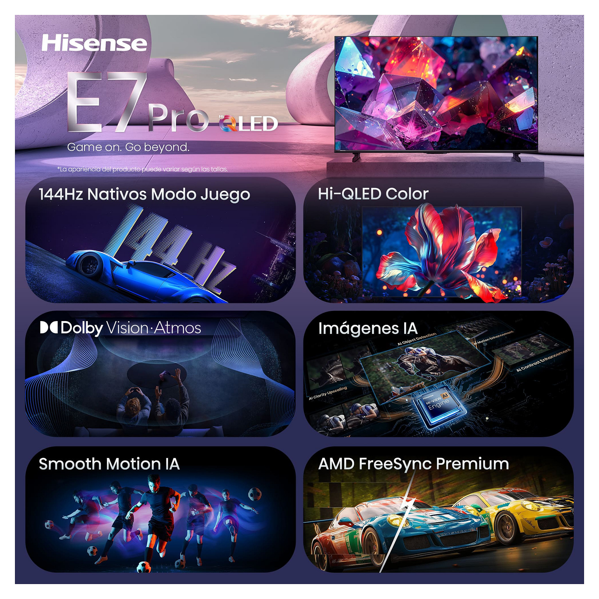 Hisense 75E7S PRO