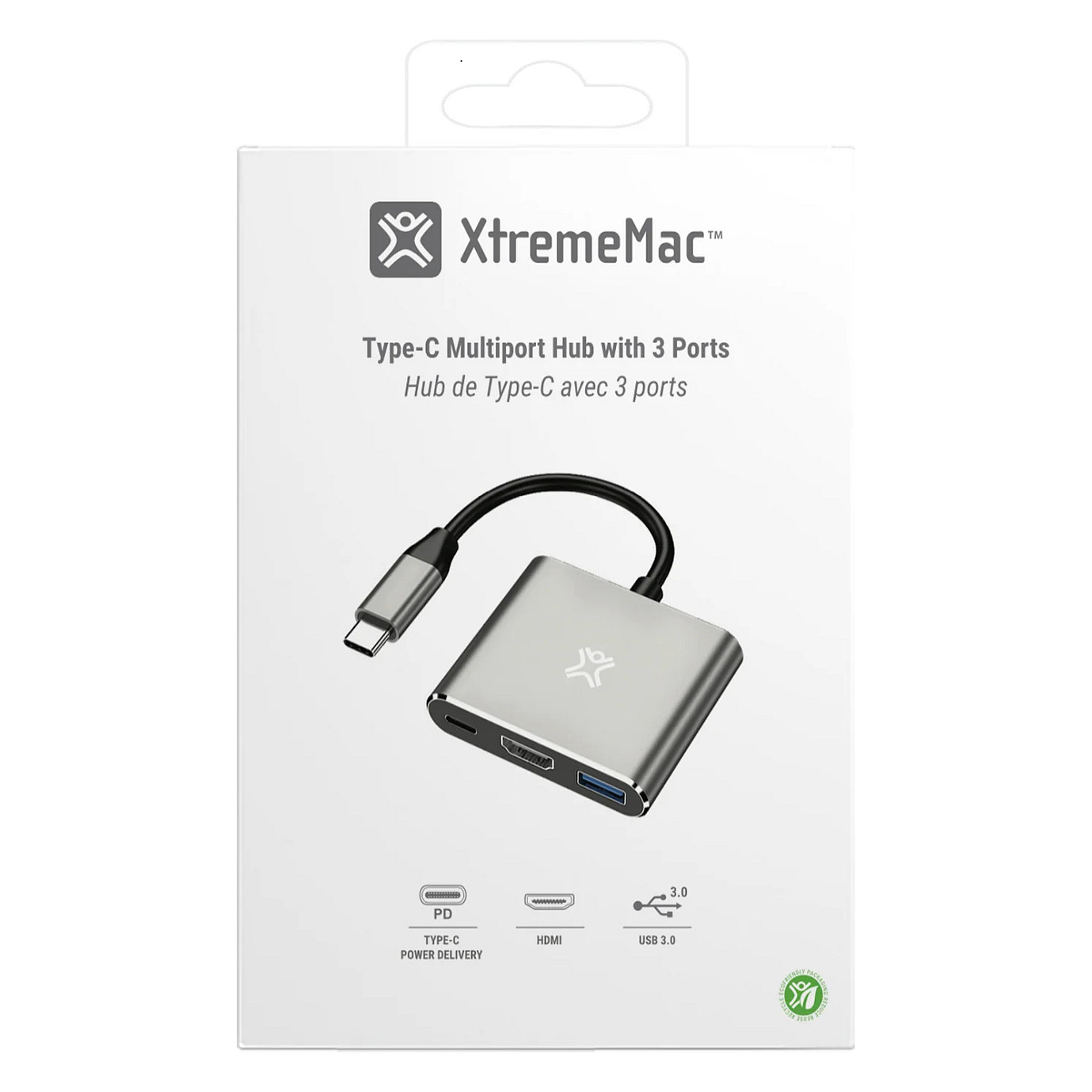 XtremeMac XWH-HUB3-13 laptop dock/port replicator