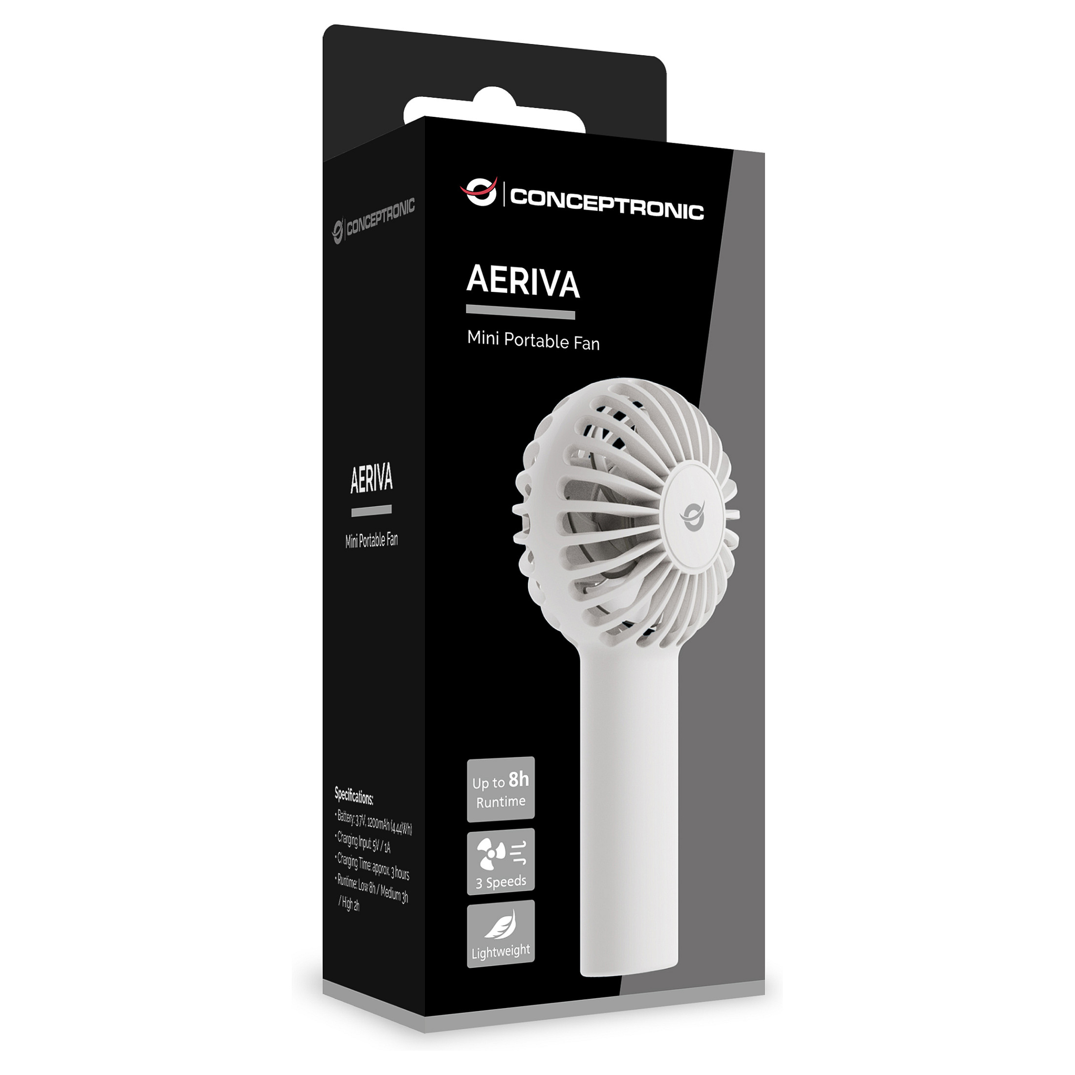 Conceptronic AERIVA01W personal handheld mister/fan