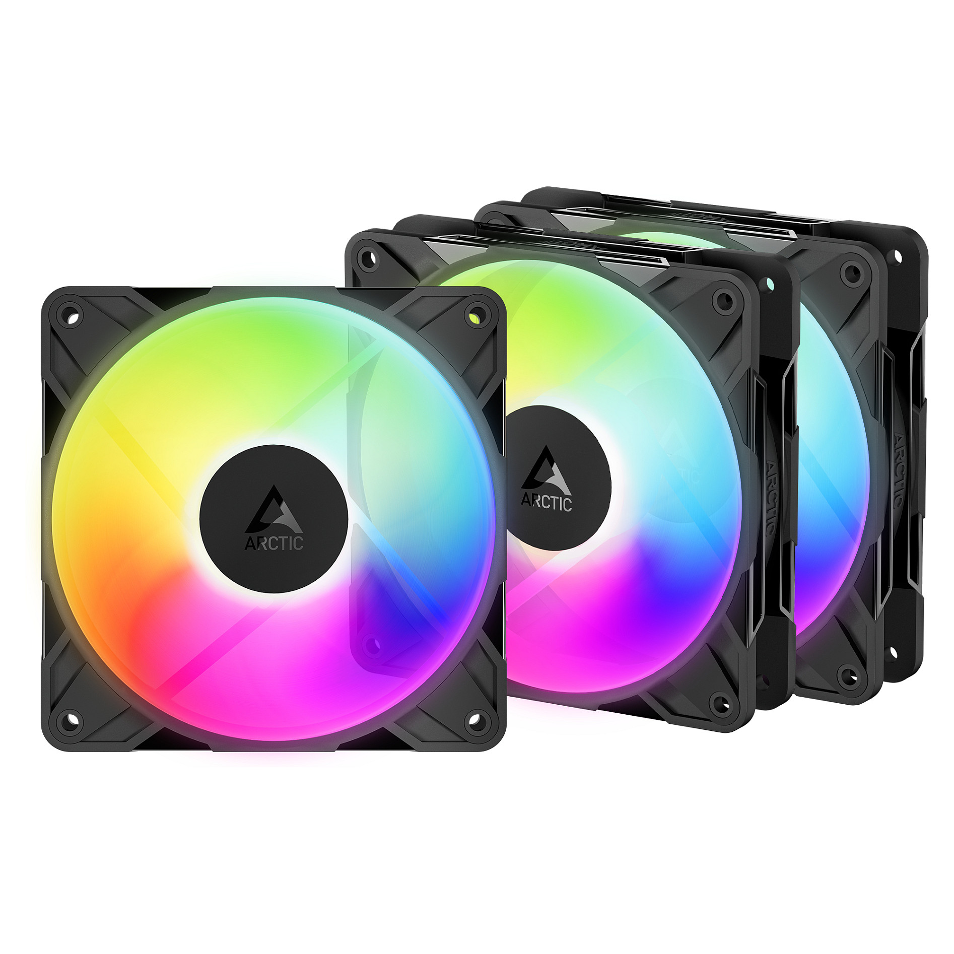 ARCTIC Freezer P12 Pro Reverse A-RGB - 3 Pack