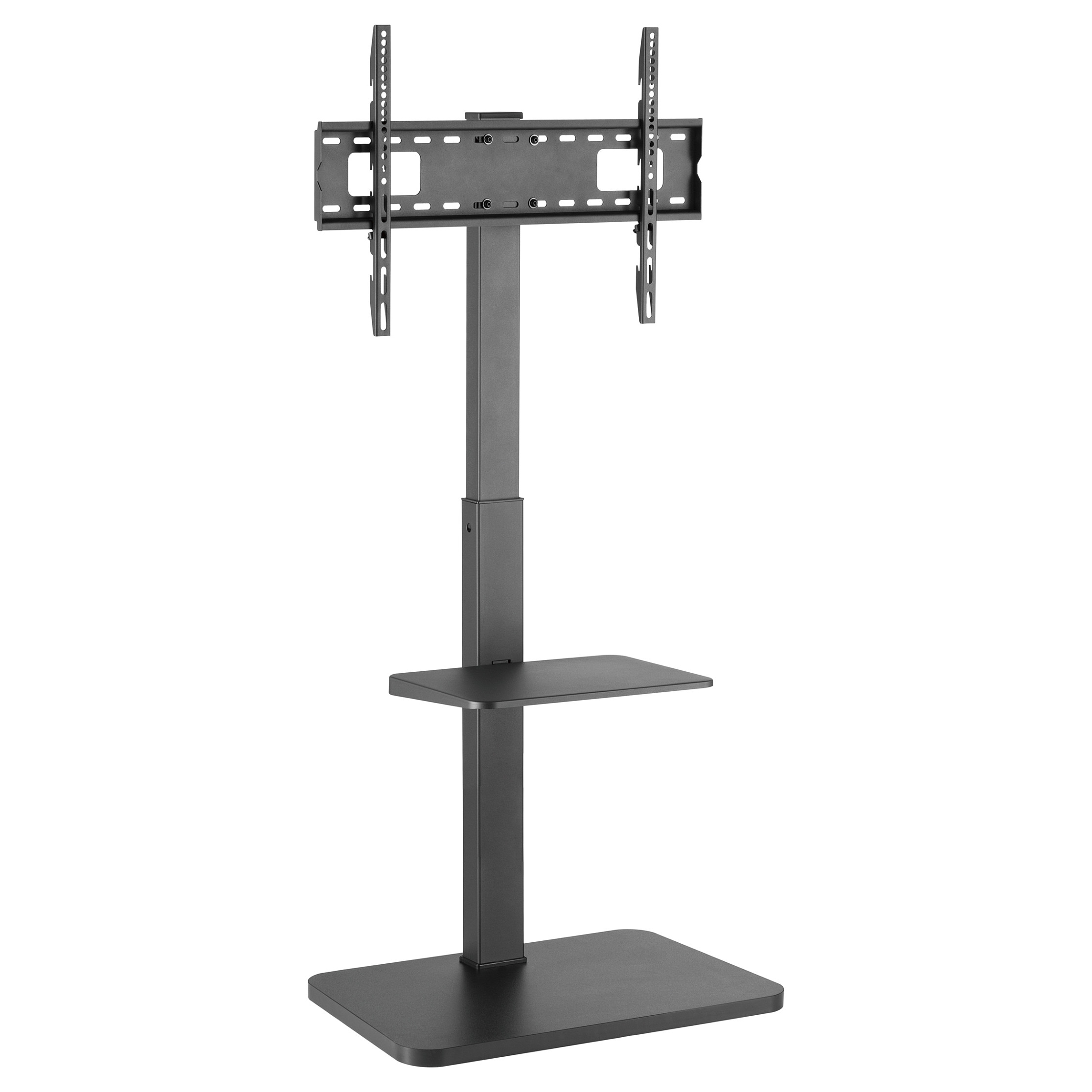 EQUIP 650613 TV-Bodenständer Min. 94 cm (37") Max. 190,5 cm (75") Max. VESA 600 x 400 mm 40 kg Schwarz