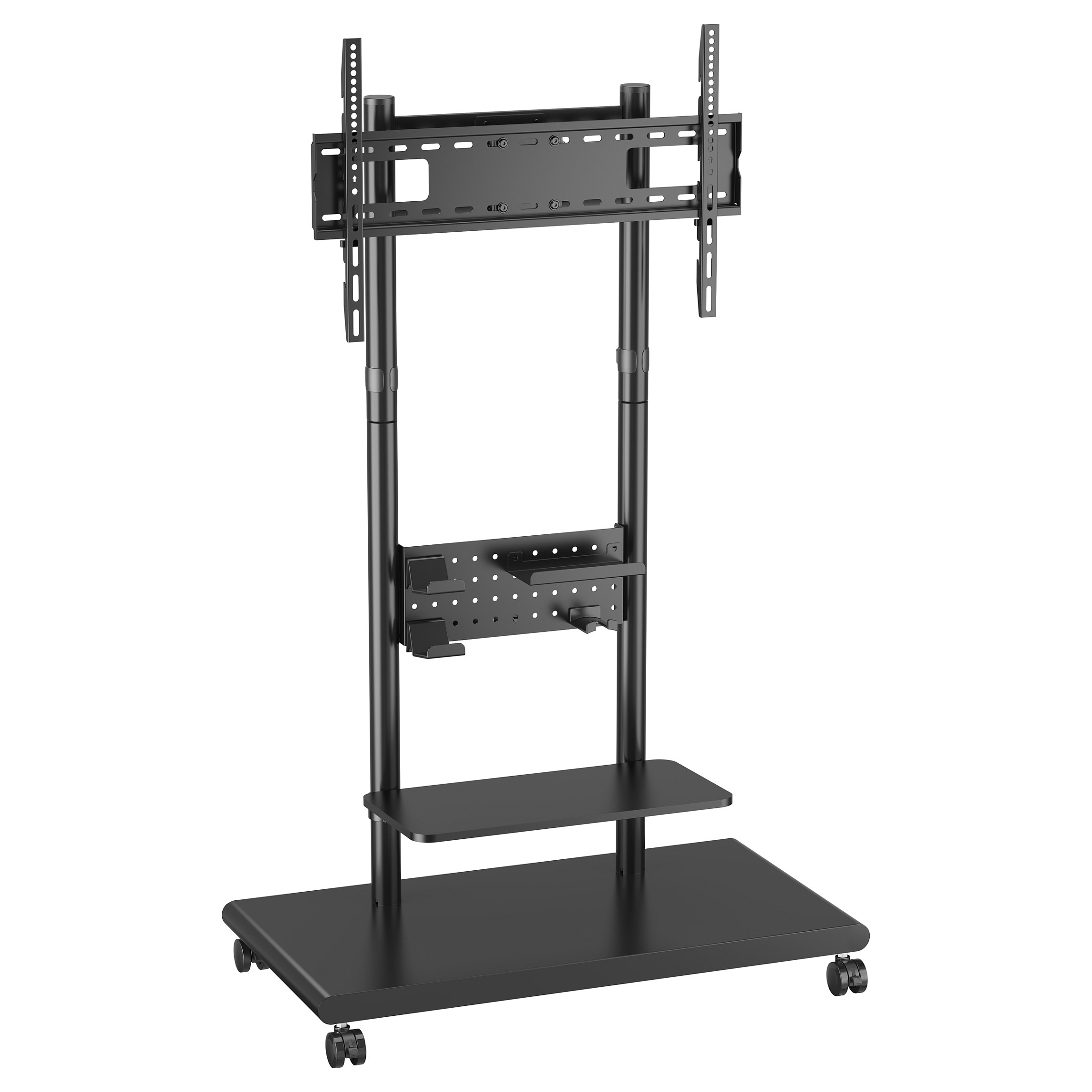 EQUIP 650635 Bodenstandhalter Min. 127 cm (50") Max. 2,29 m (90") Max. VESA 600 x 400 mm 60 kg Schwarz