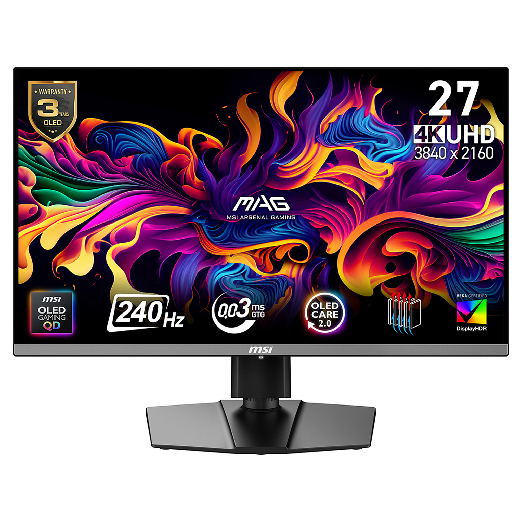 MSI MAG 272UP QD-OLED X24 computer monitor