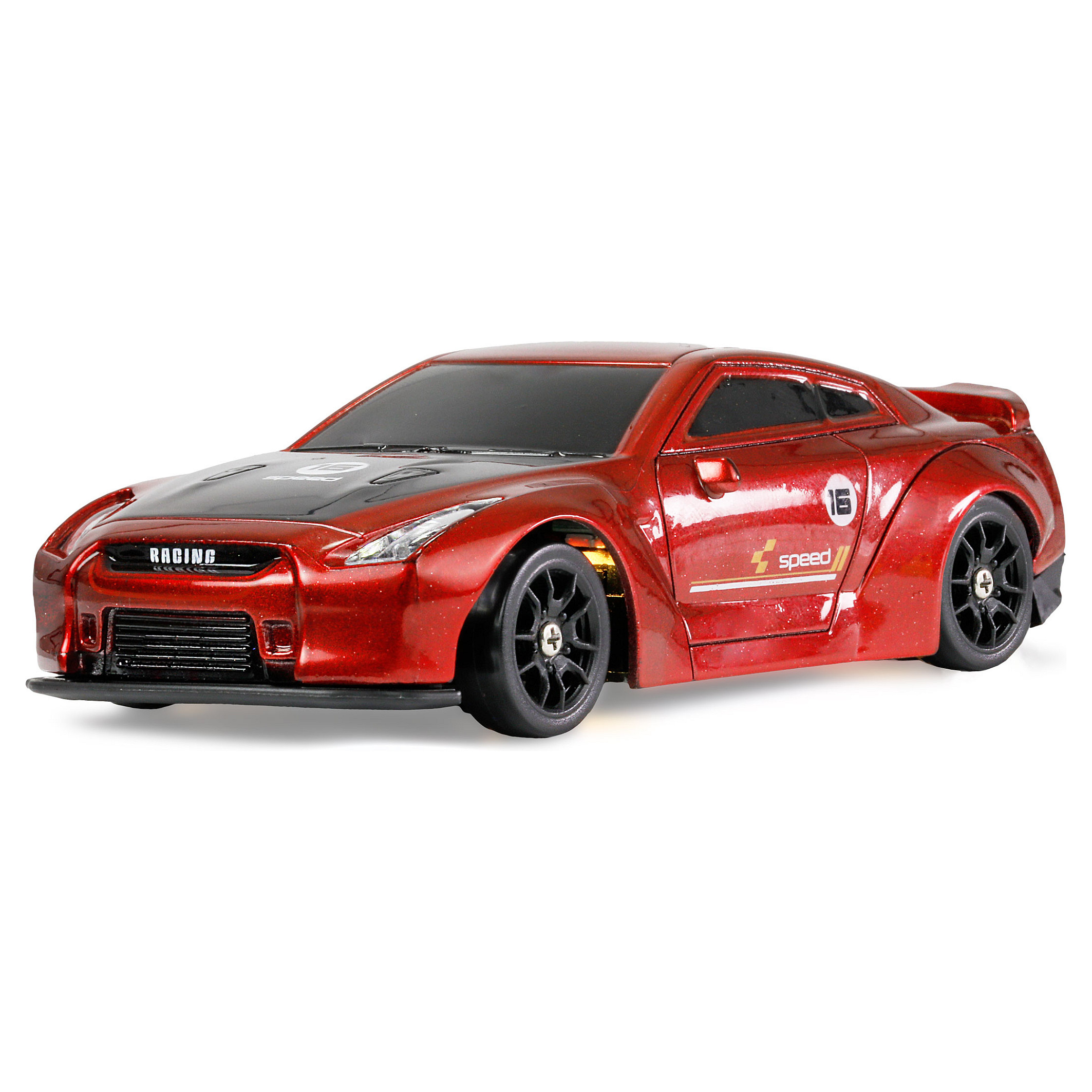 Amewi Drift Sport GTR mit Gyro 4WD 1:43 RTR rot 6+ Spielwaren