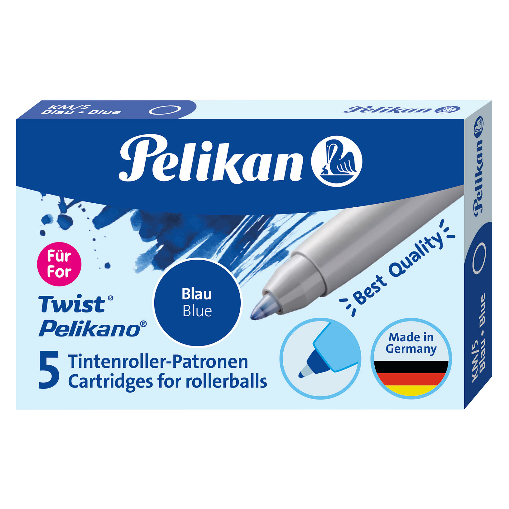 Pelikan Tintenpatronen für Tintenroller Tinte Kompatibel