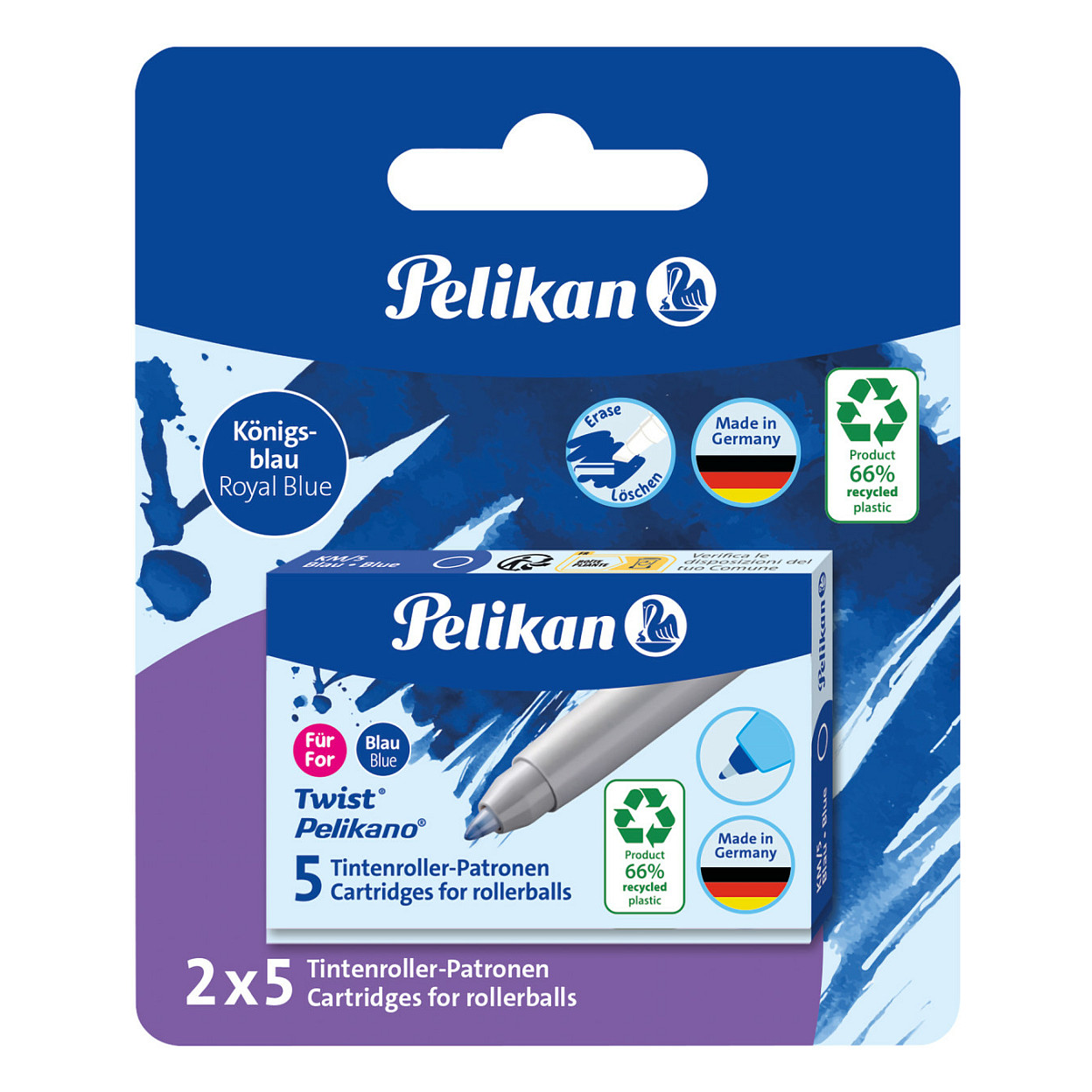 Pelikan Tintenpatronen für Tintenroller