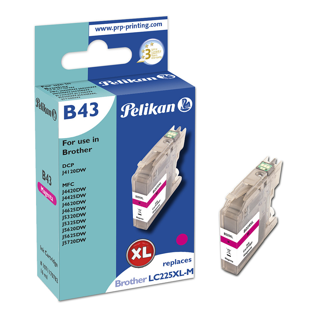 Pelikan B43 Magenta ink cartridge