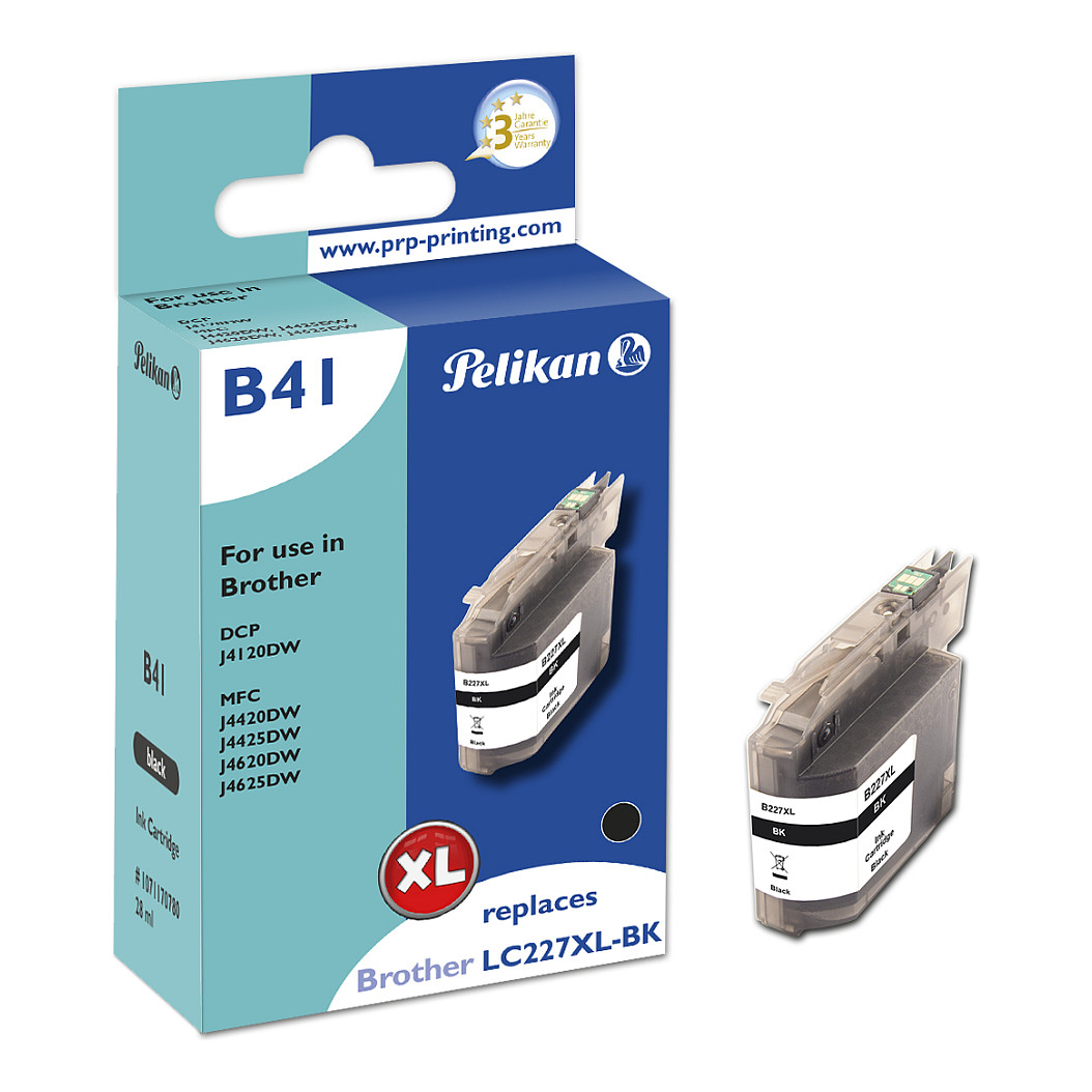 Pelikan B41 Black ink cartridge