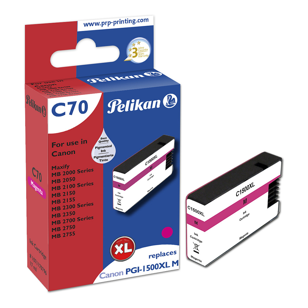 Pelikan C70 Magenta ink cartridge