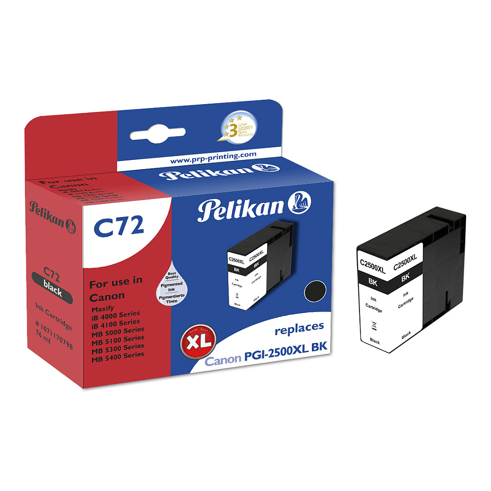 Pelikan C72 Black ink cartridge