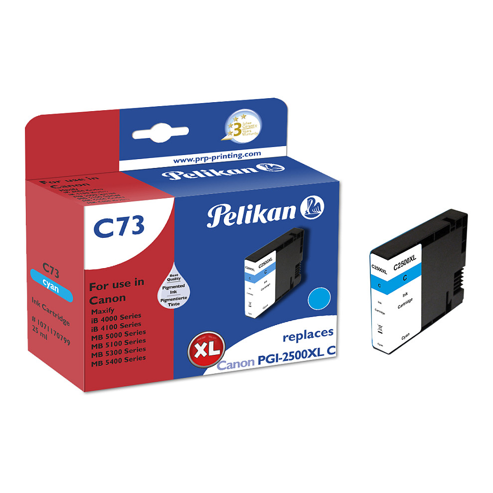 Pelikan C73 Cyan ink cartridge