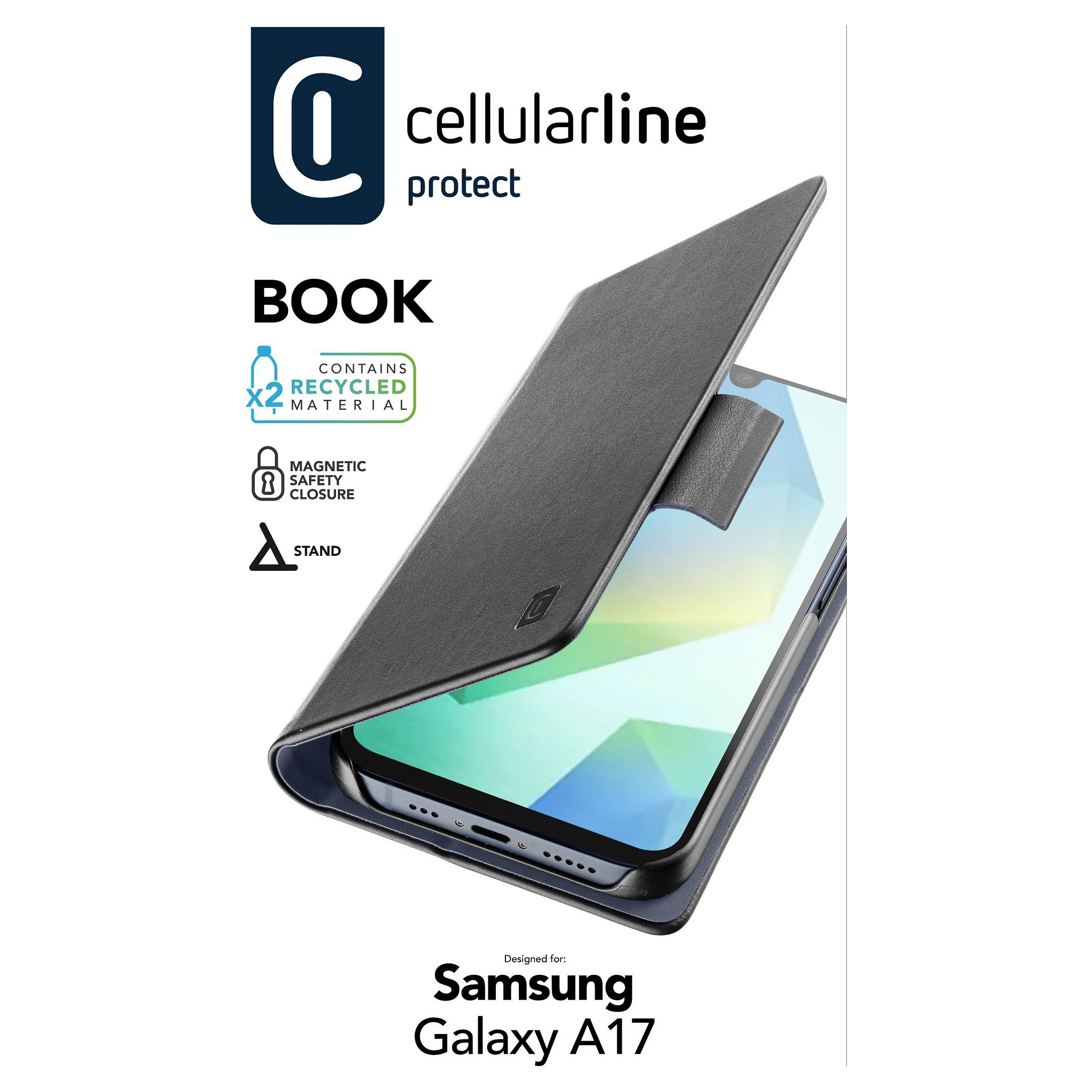 Cellularline BOOK3GALA17K mobile phone case