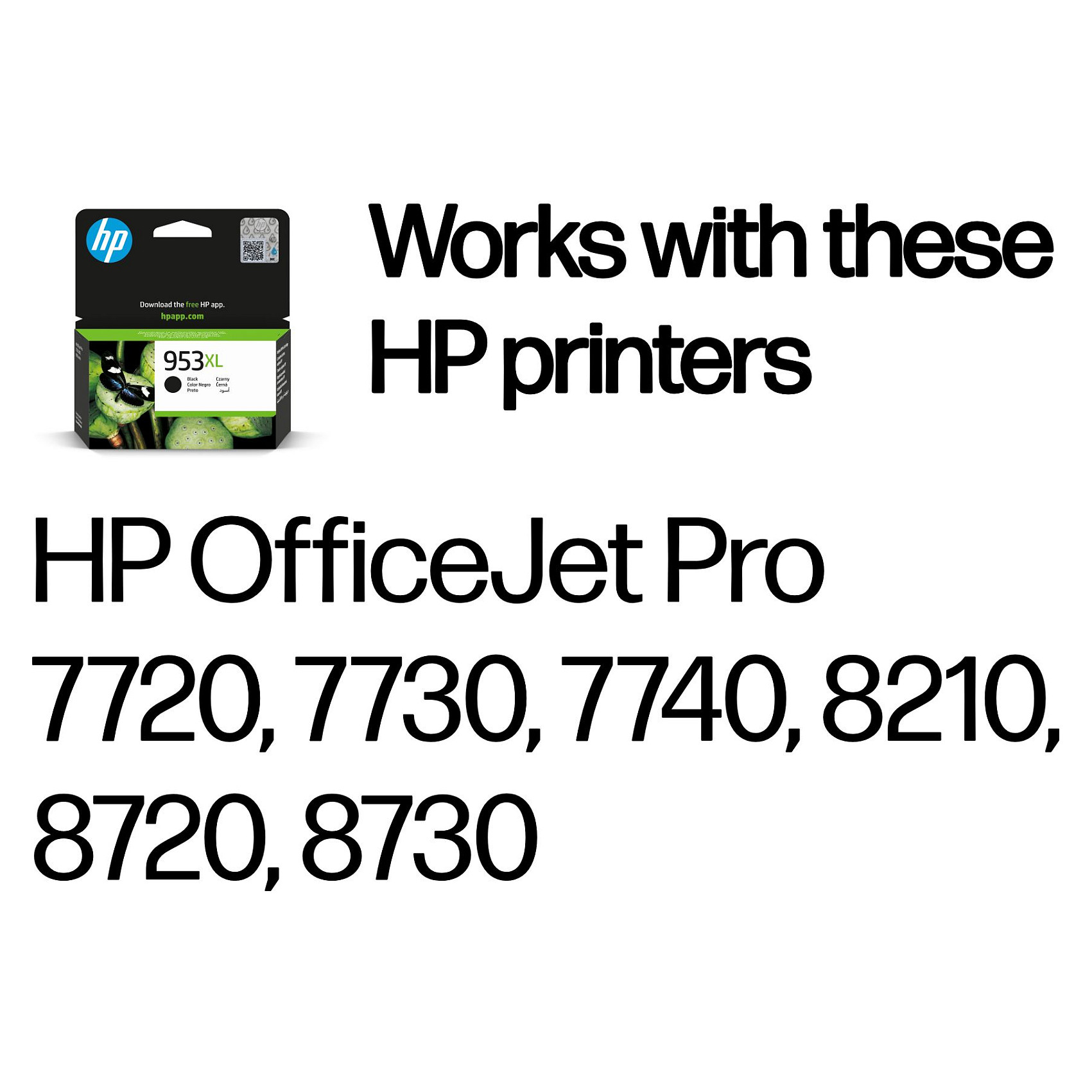 HP 953XL High Yield Black Original Ink Cartridge